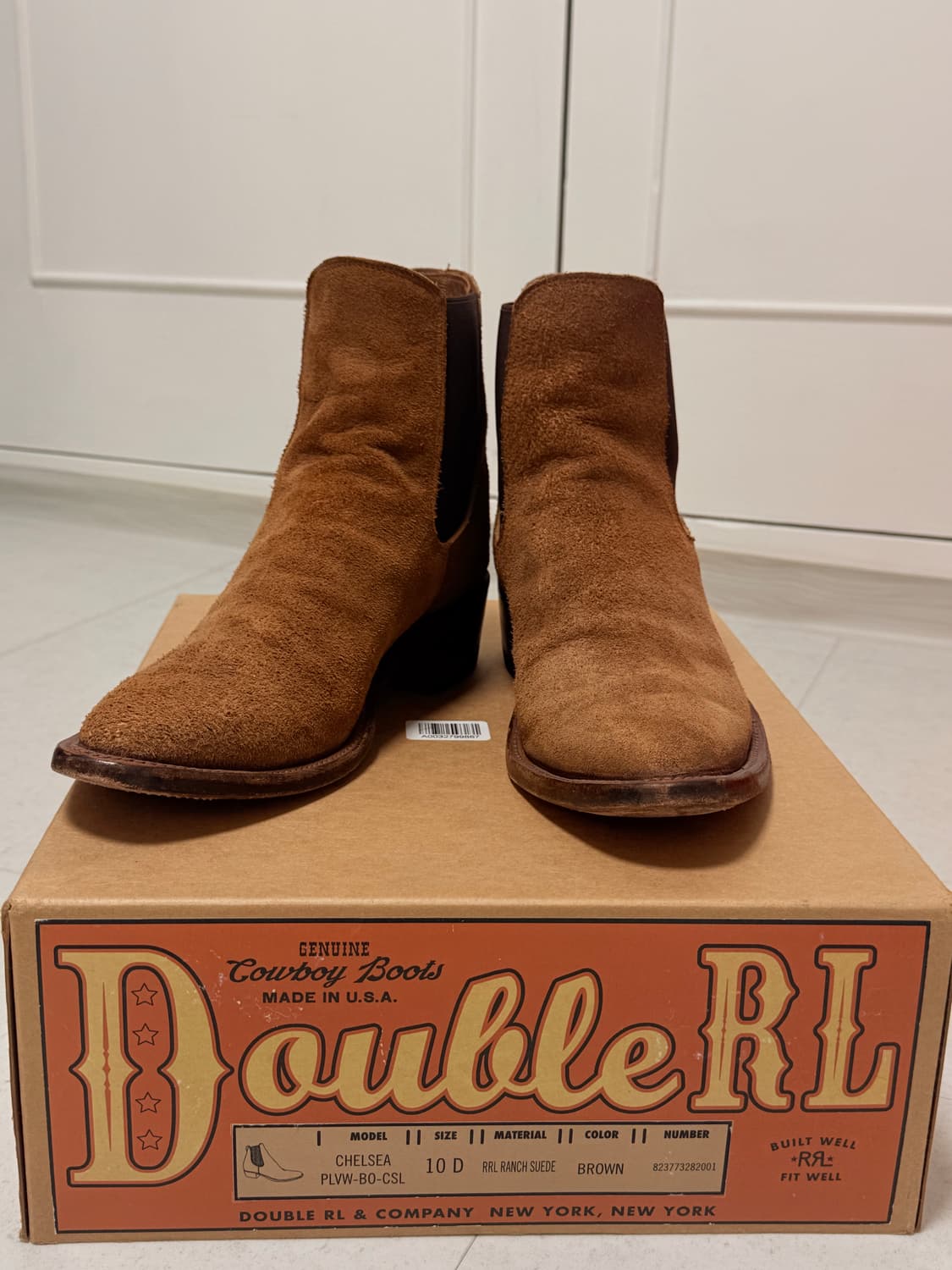 RRL 러프아웃 웨스턴 부츠 상품이미지1