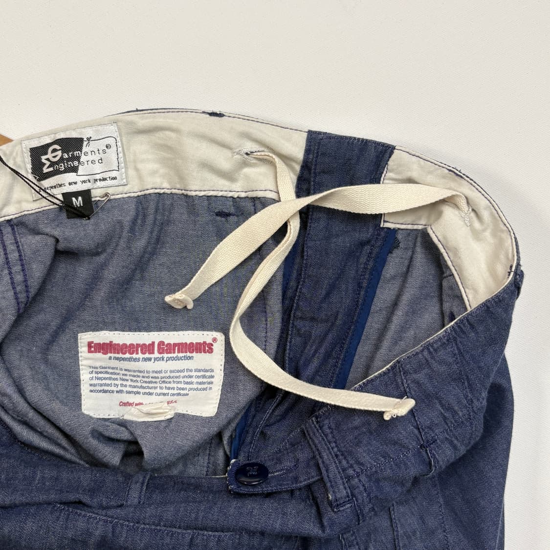 [M] Engineered Garments chambray shorts 상품이미지3