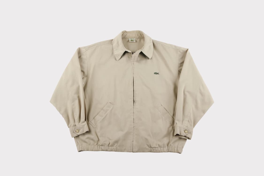 [L] 90's 라코스테 코튼 블루종 자켓 상품이미지1