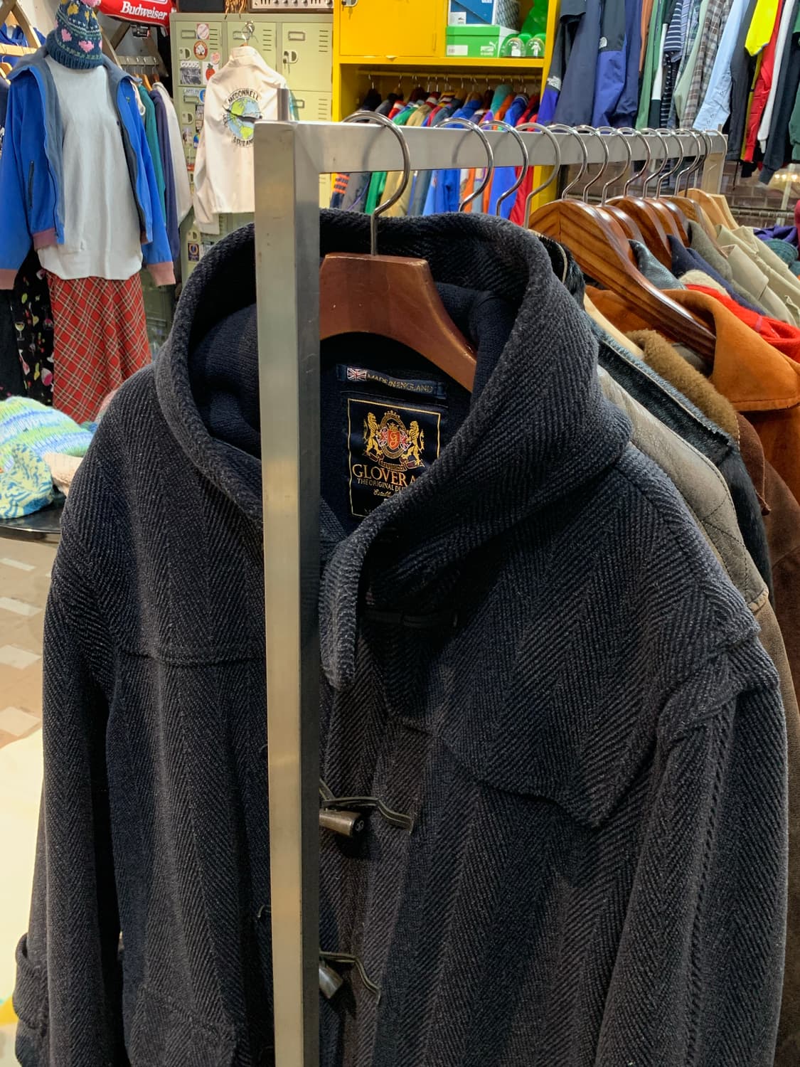 90s 글로버올 컷파일 울 더플코트 킹스턴 상품이미지1