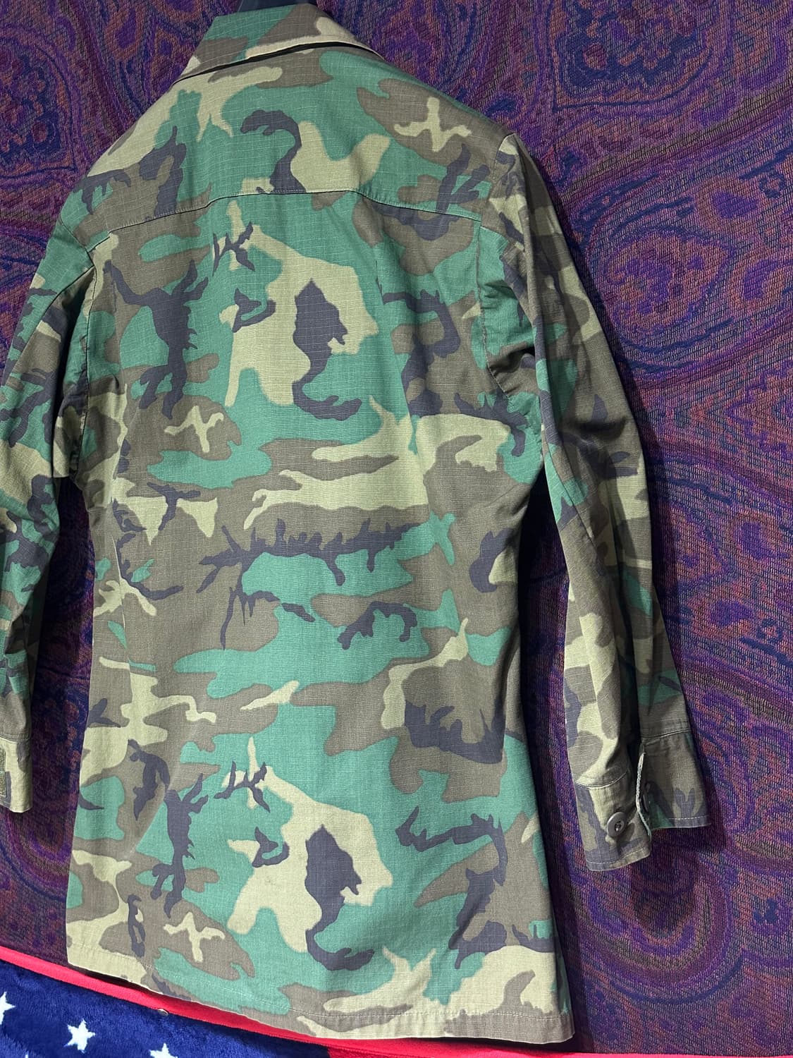 70's 미군 ERDL 베트남전 정글 퍼티그 상품이미지7