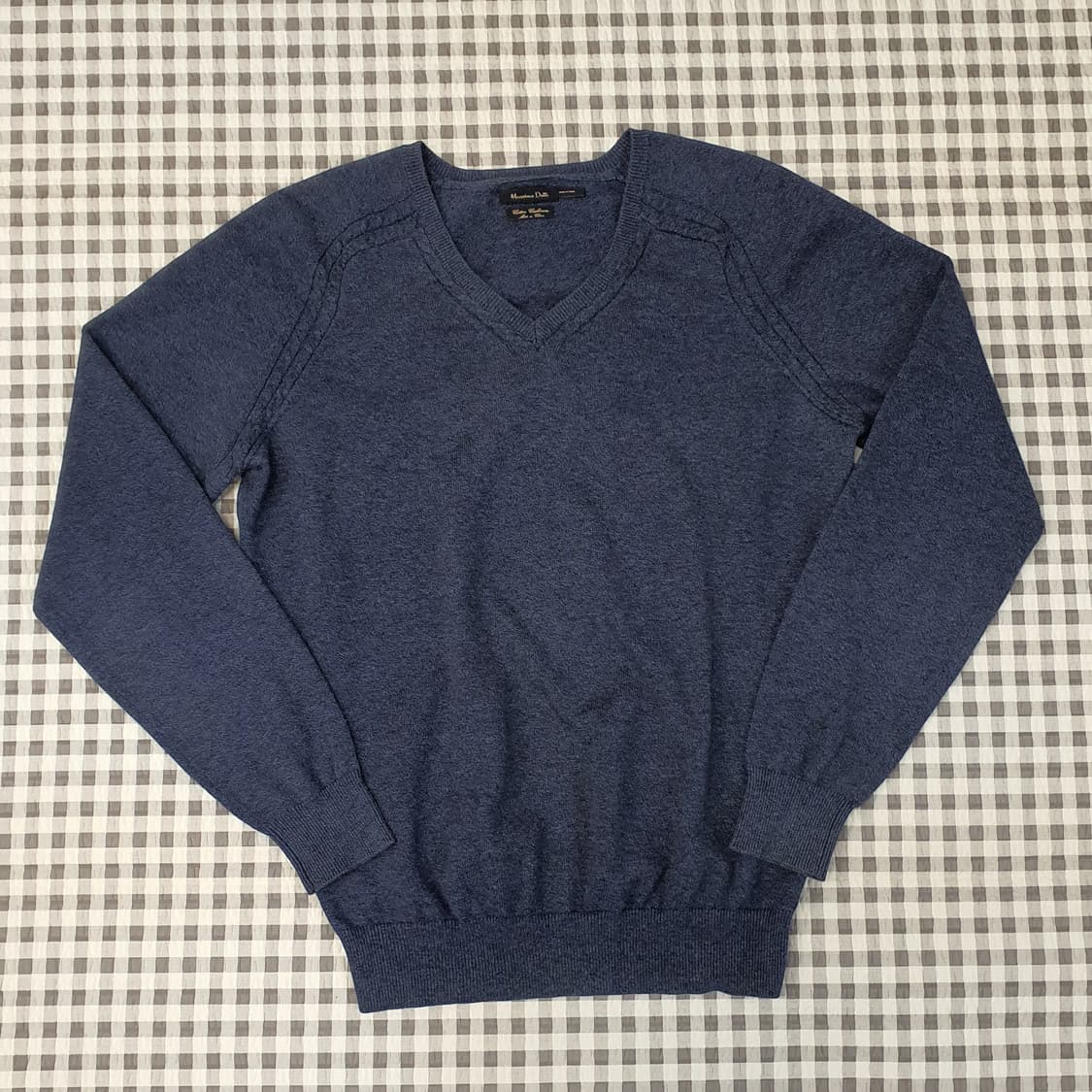 마시모두띠 브이넥 면니트 남자95 상품이미지1
