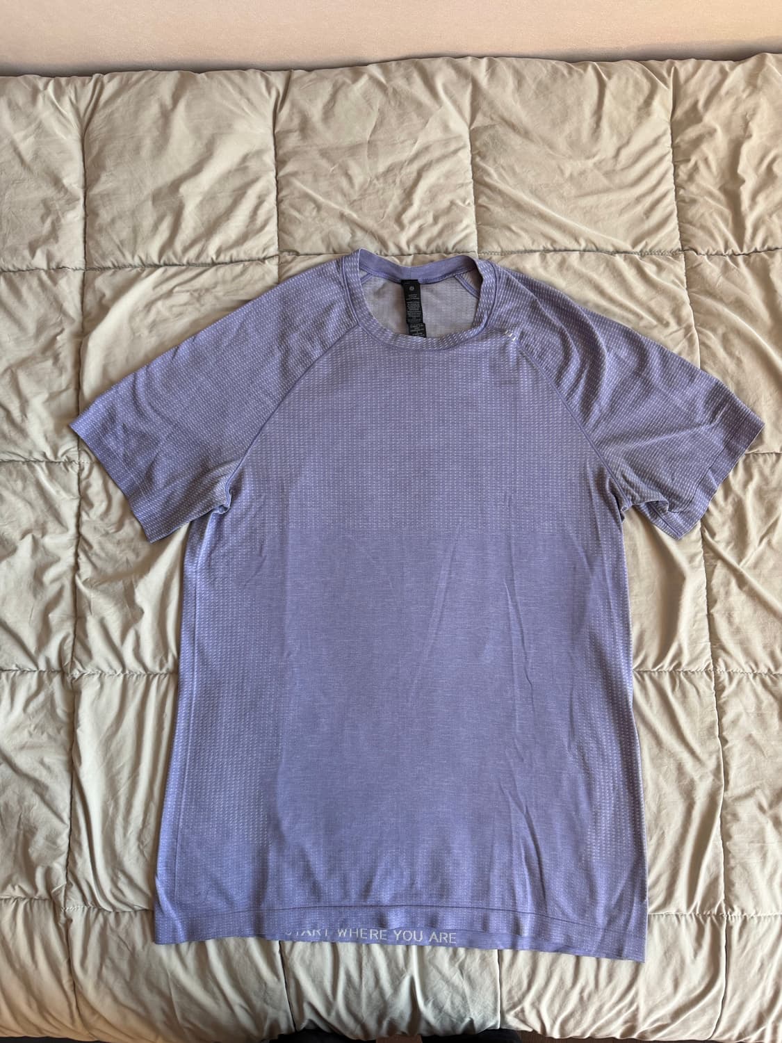 룰루레몬 메탈 벤트 테크 남성 티셔츠 m 사이즈 판매합니다. 상품이미지1