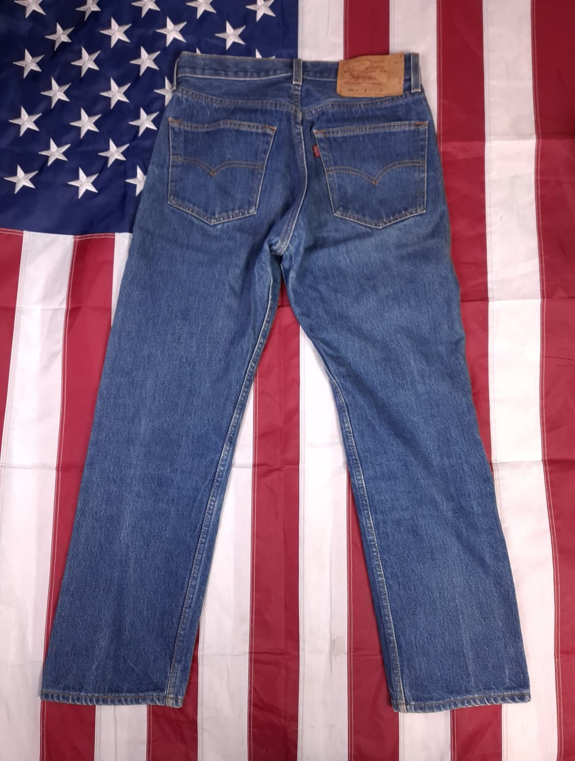 오리지날 미국제조 90's 리바이스 501XX 데님진 상품이미지5