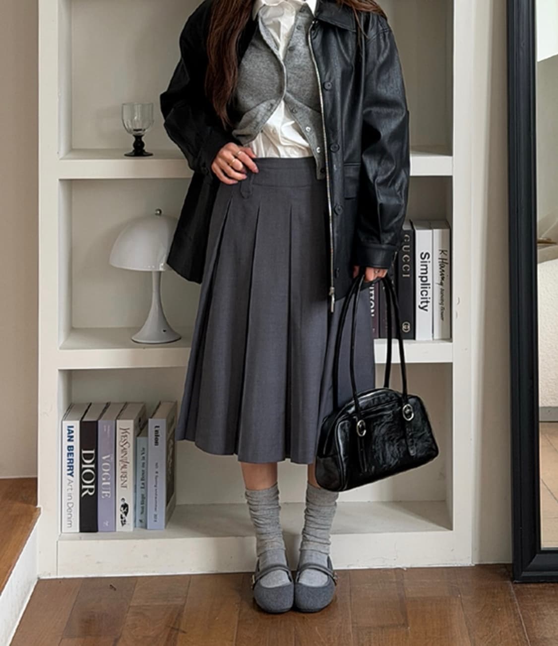 마롭 플리츠 스커트 상품이미지1