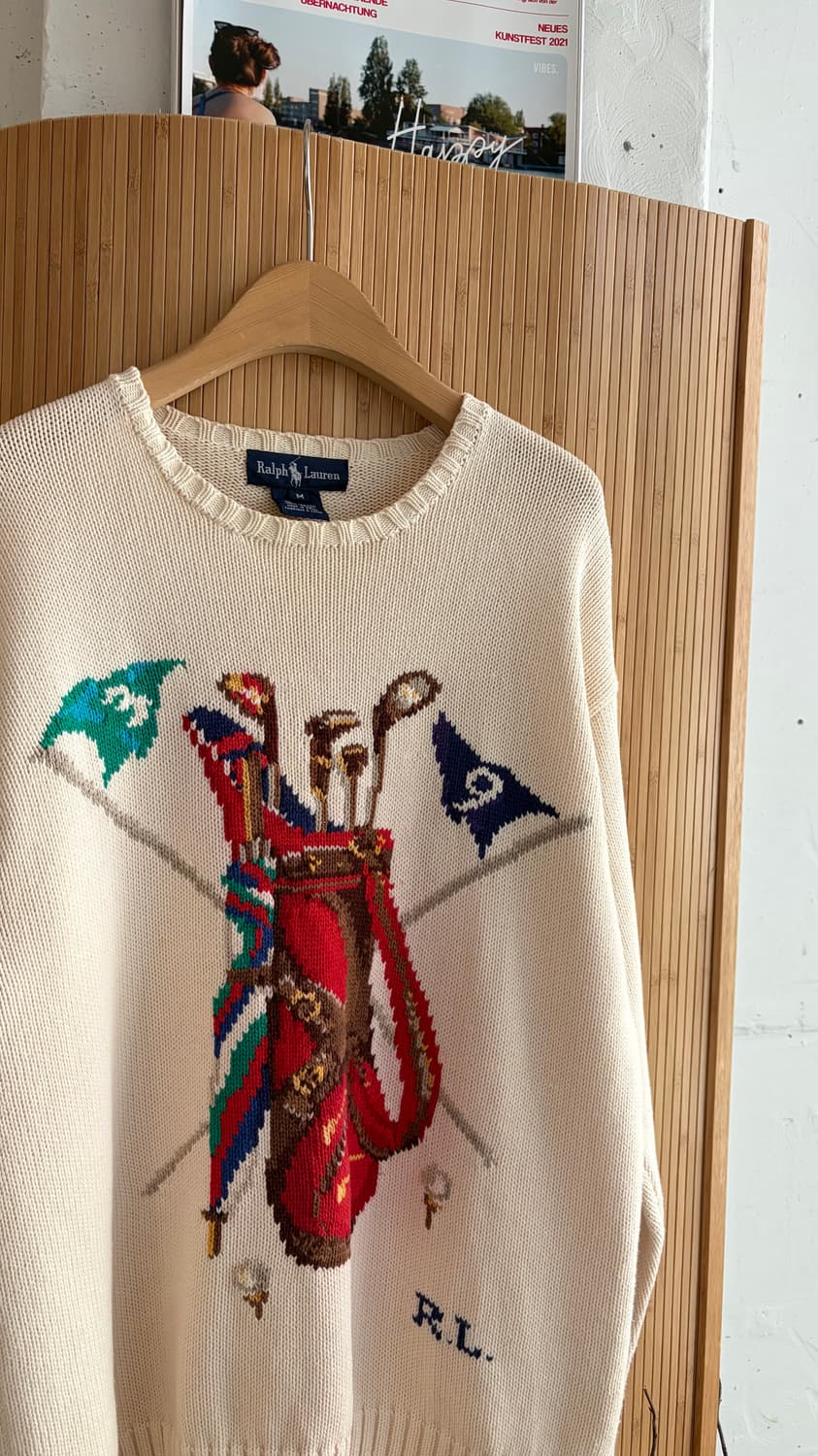 90's POLO RALPH LAUREN Hand Knit Sweat 상품이미지3