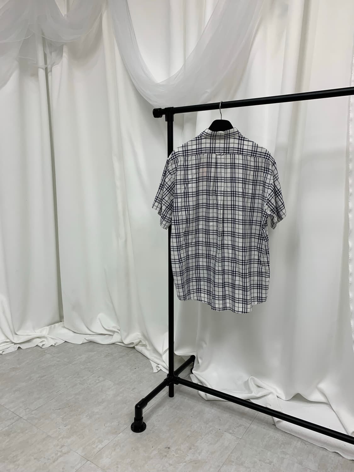 Burberry check short-sleeve shirt 상품이미지2