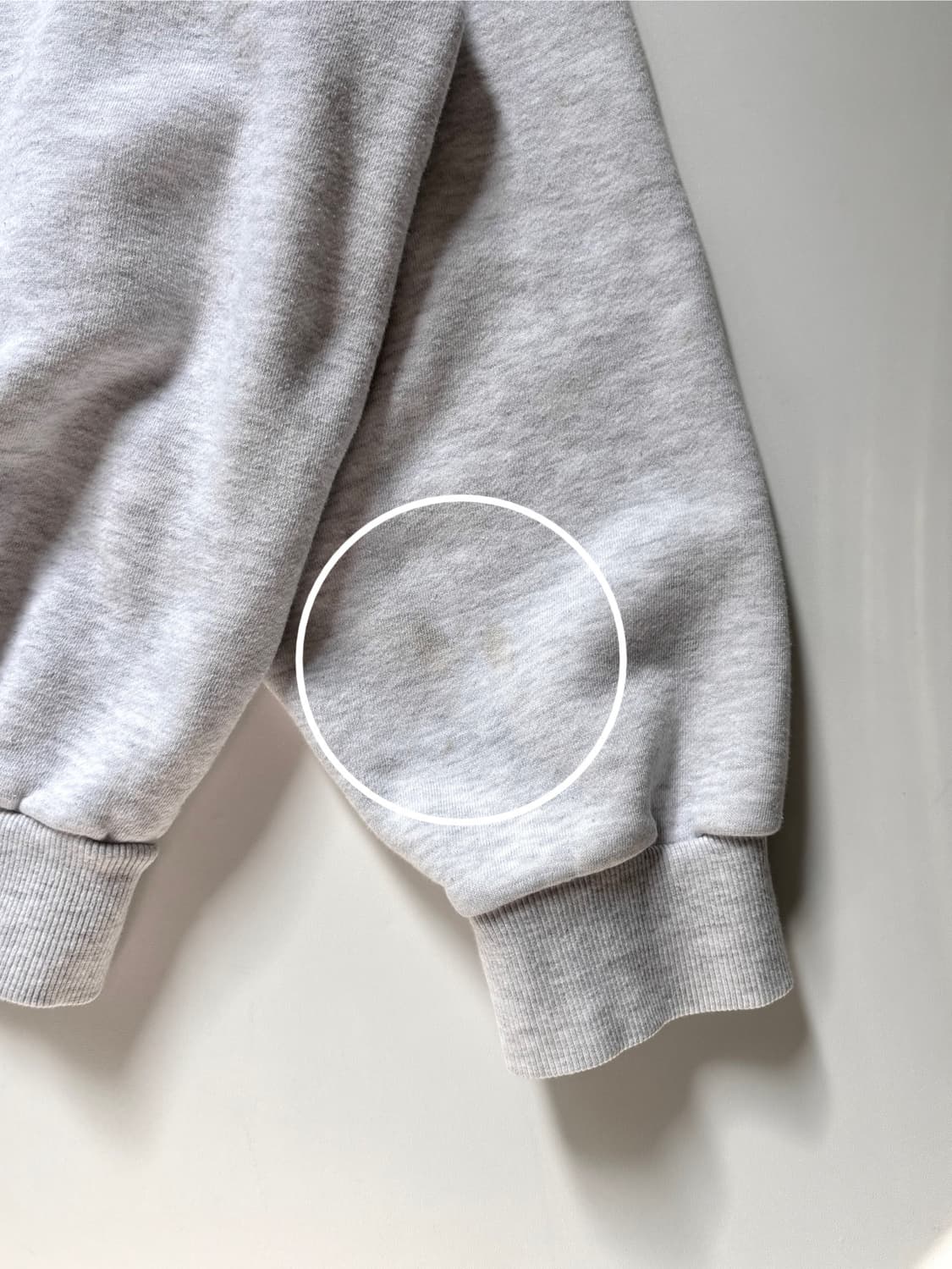 IAB 아이앱스튜디오 멜란지그레이 하프 집업 상품이미지10