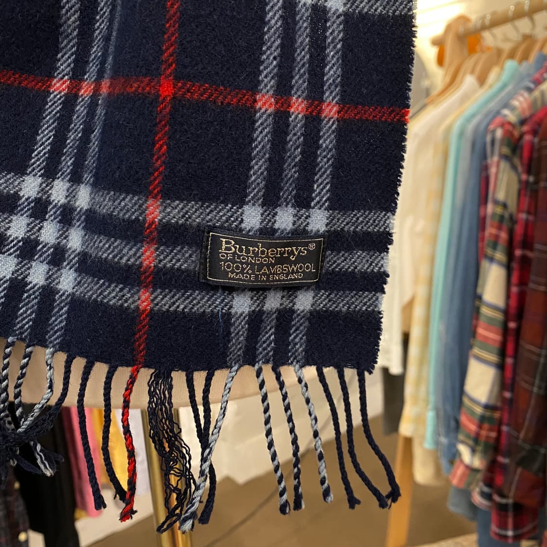 버버리 램스울 머플러12(Made in England) 상품이미지4