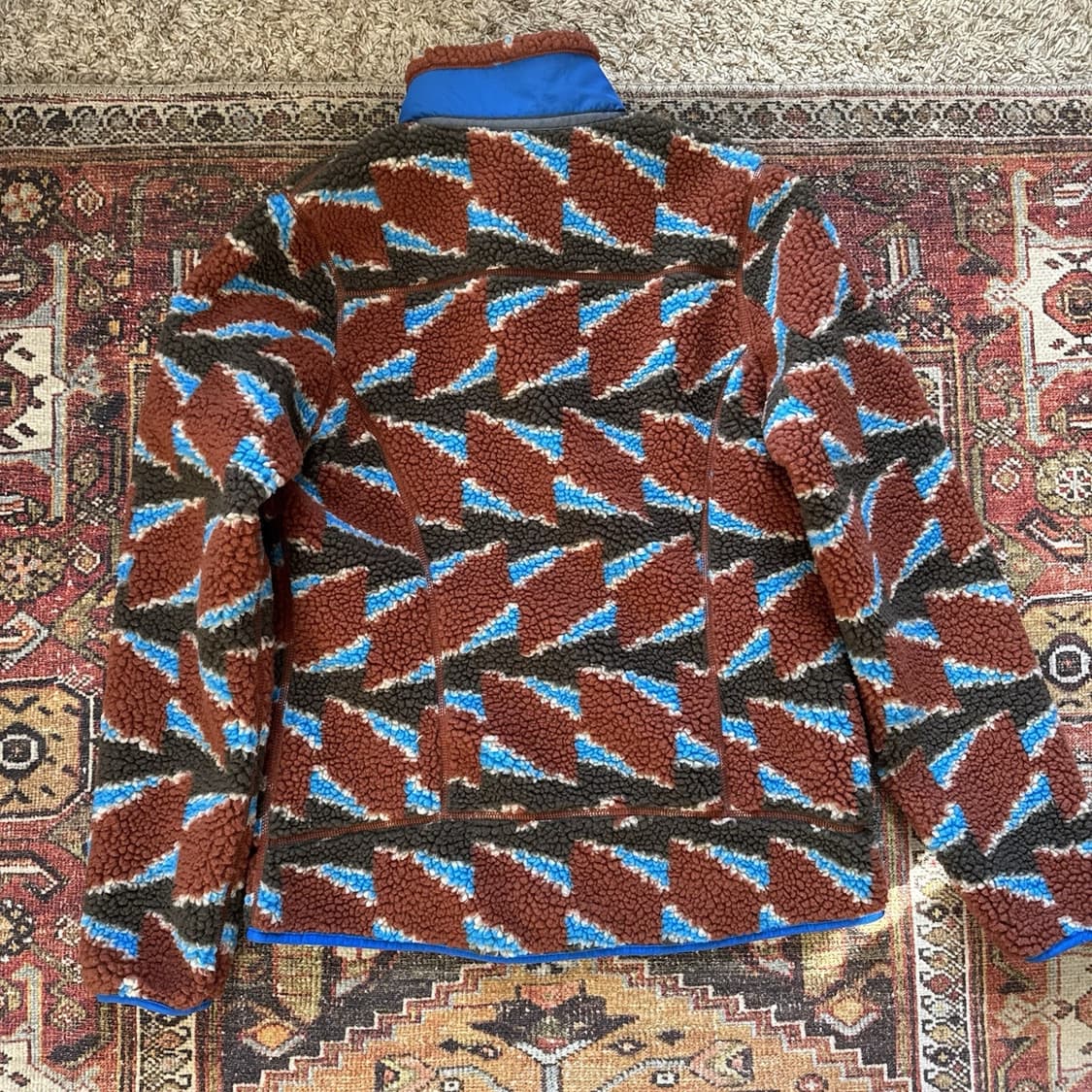 파타고니아 클래식 레트로-X 플리스 자켓 캔자스 스카이 클래식 탄 상품이미지5