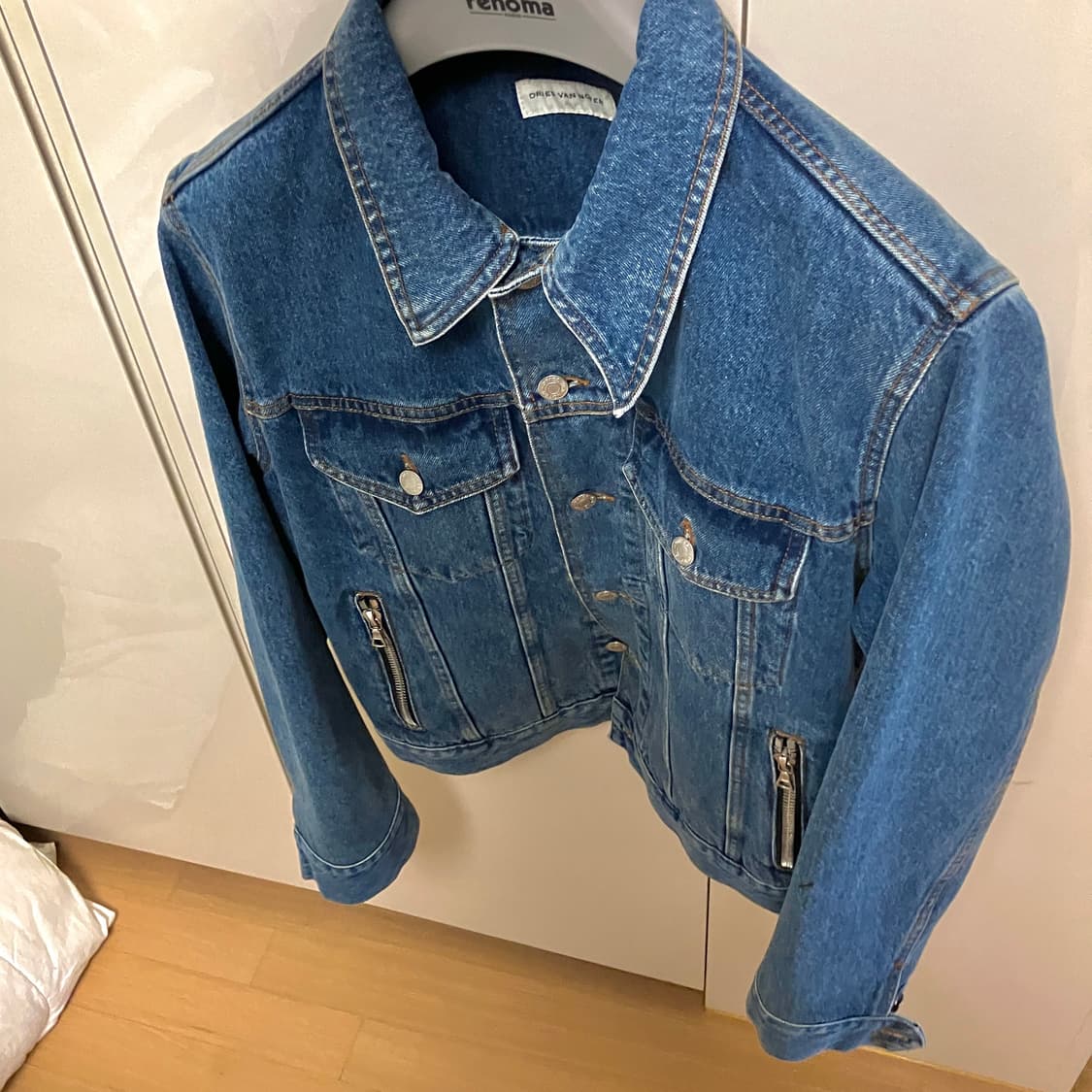 (L) 드리스반노튼 21fw 크롭 데님자켓 상품이미지2