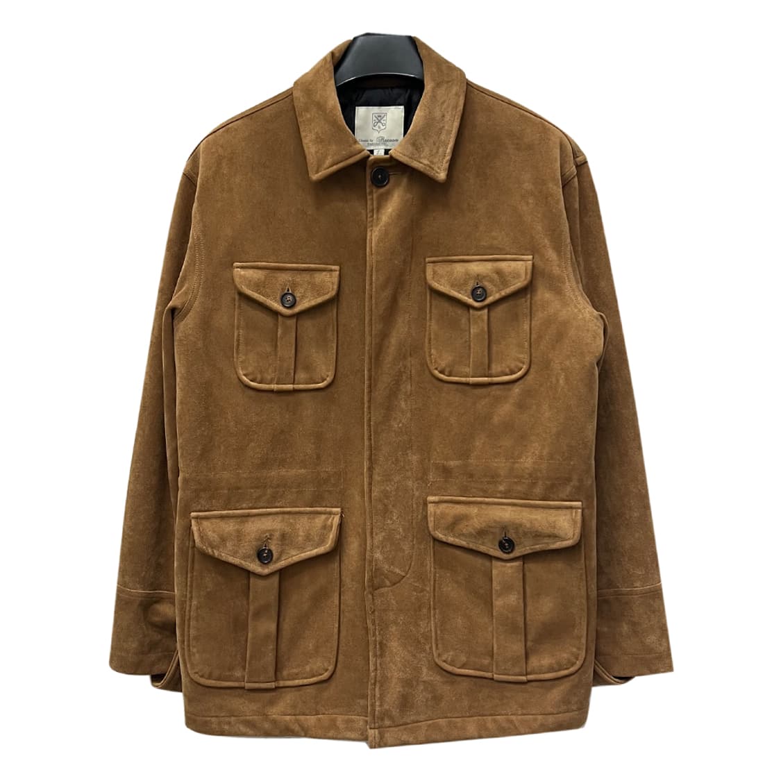 VTG 클래식 바이 라쿤 퀼팅 스웨이드 자켓 L 상품이미지1