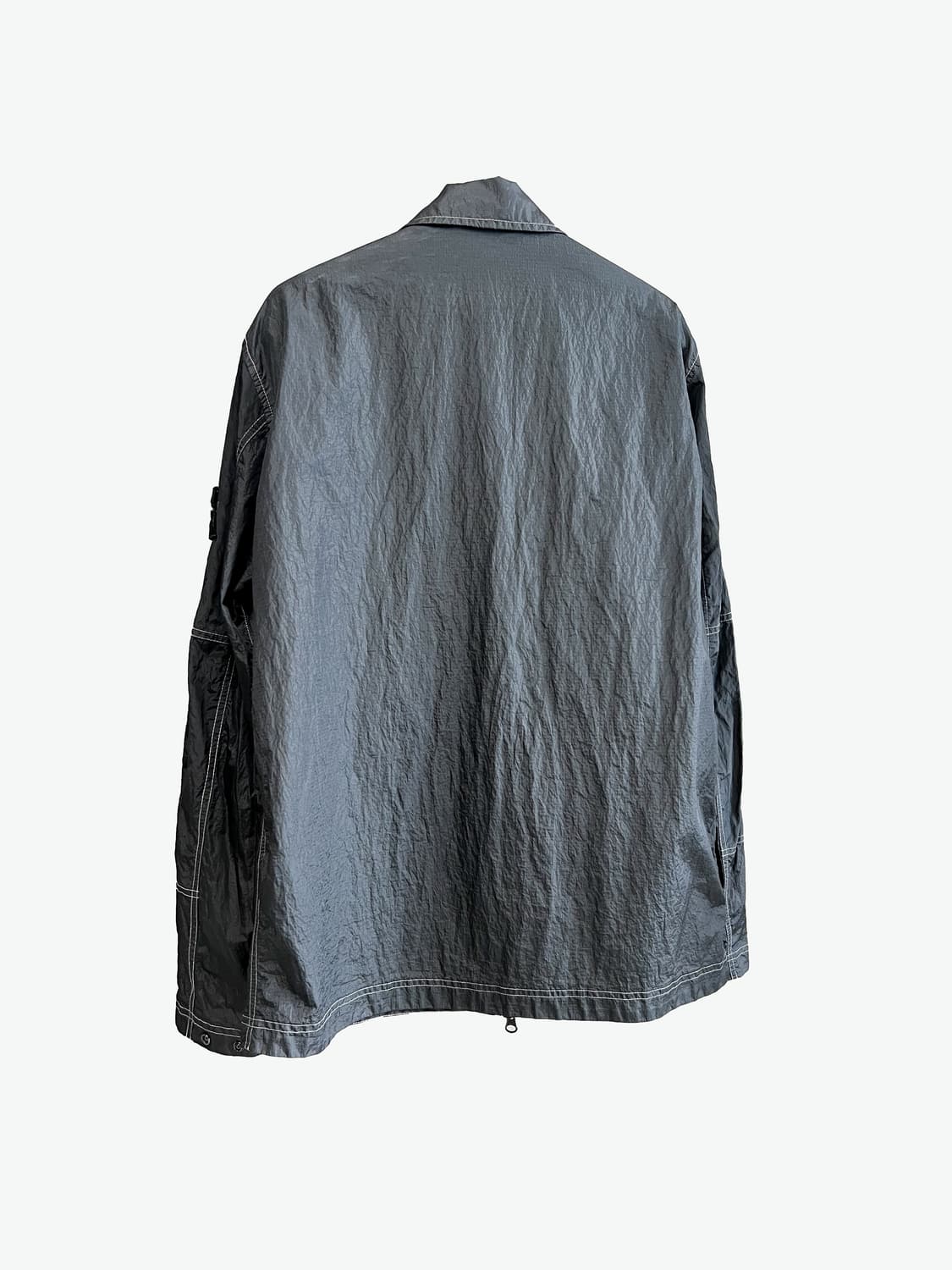 [L] 스톤아일랜드 나일론 메탈 오버셔츠 자켓 상품이미지2