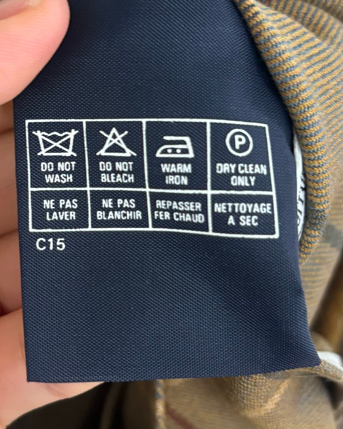 버버리 브라운 체크패턴 버클 스커트 상품이미지8