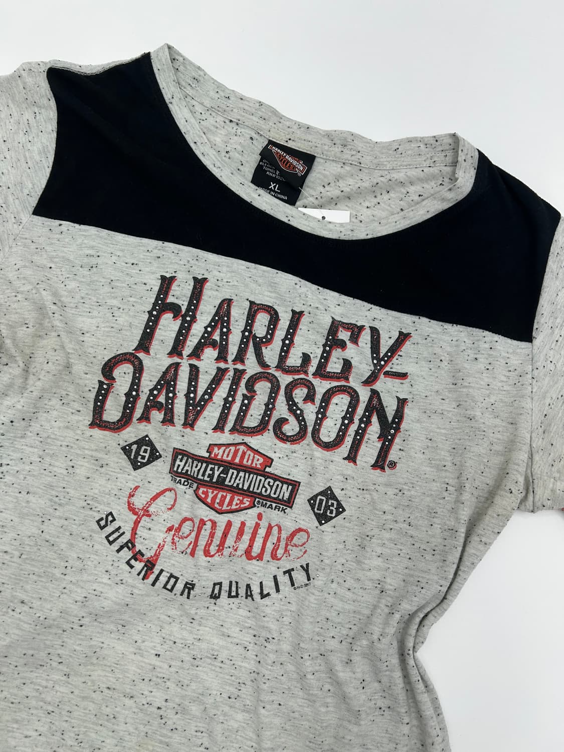 할리데이비슨 우먼 링거 반팔티 상품이미지2