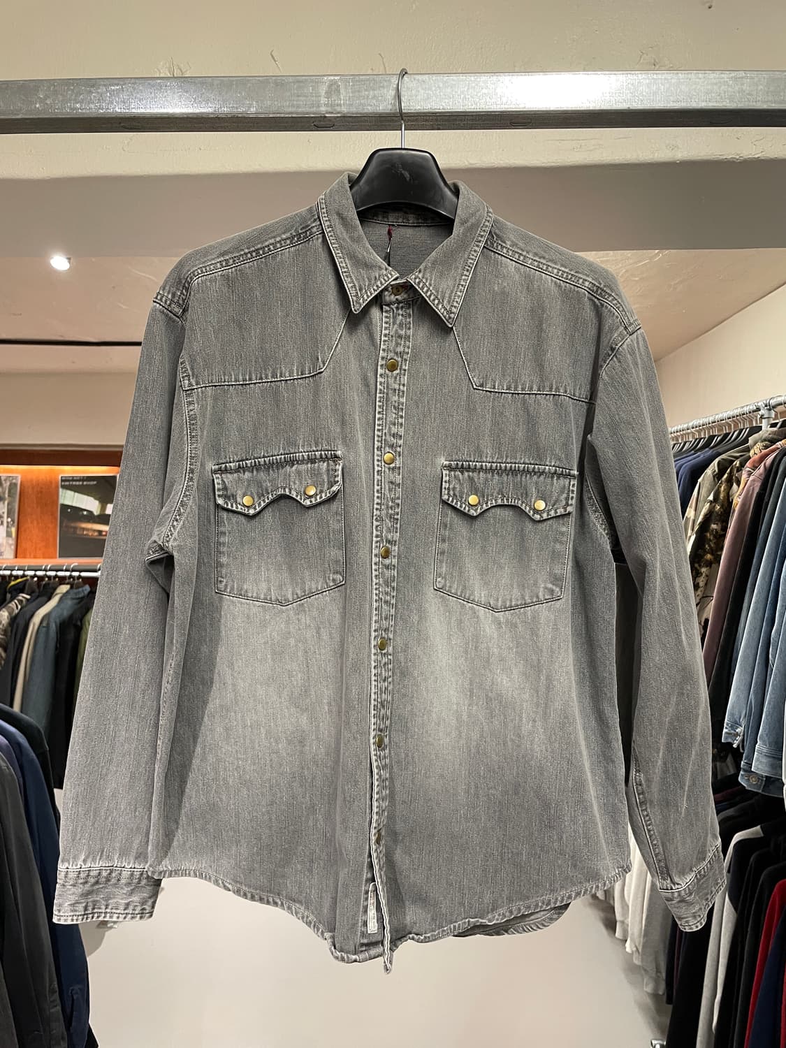 빈티지 웨스턴 셔츠   상품이미지6