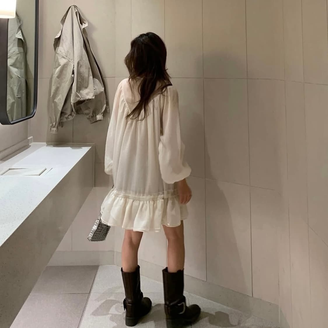 셔링 원피스 상품이미지3