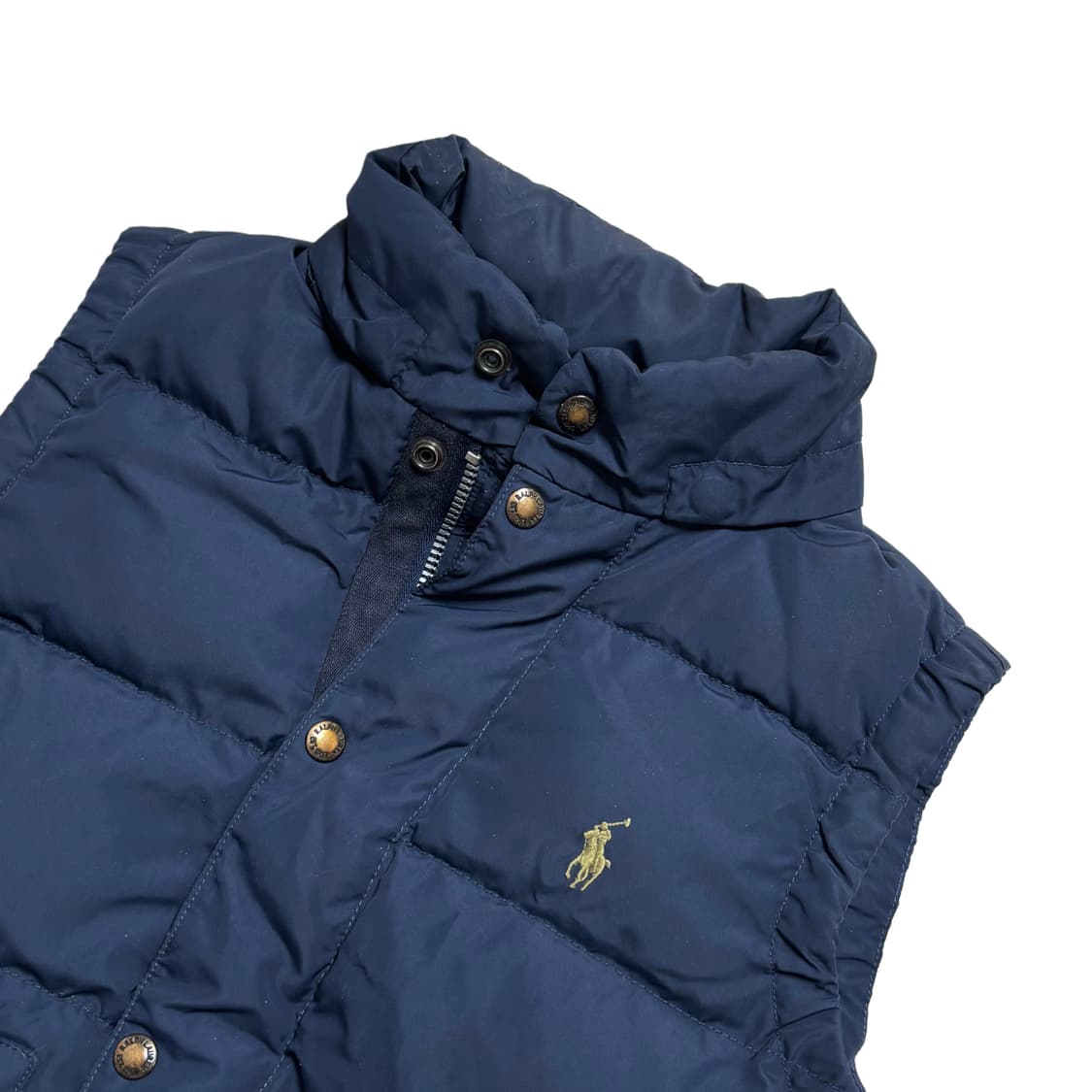 폴로 푸퍼 조끼 패딩 자켓 네이비  상품이미지3