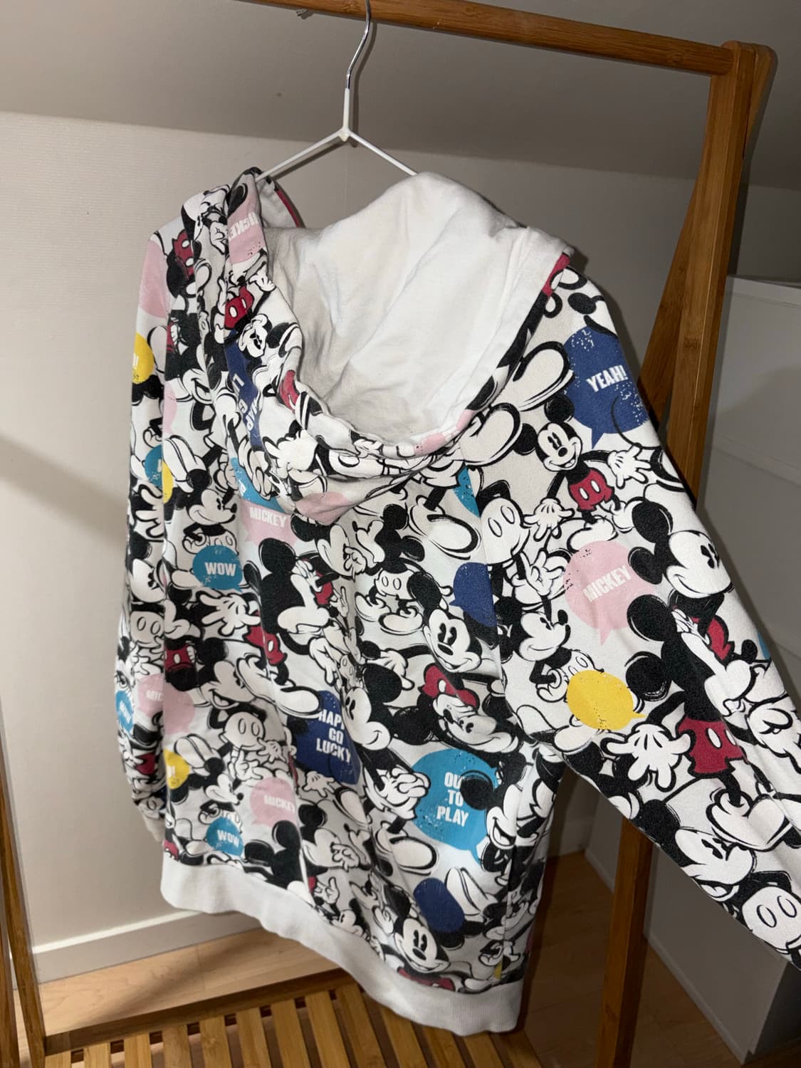 미키마우스 후드집업 정품 빈티지 상품이미지2
