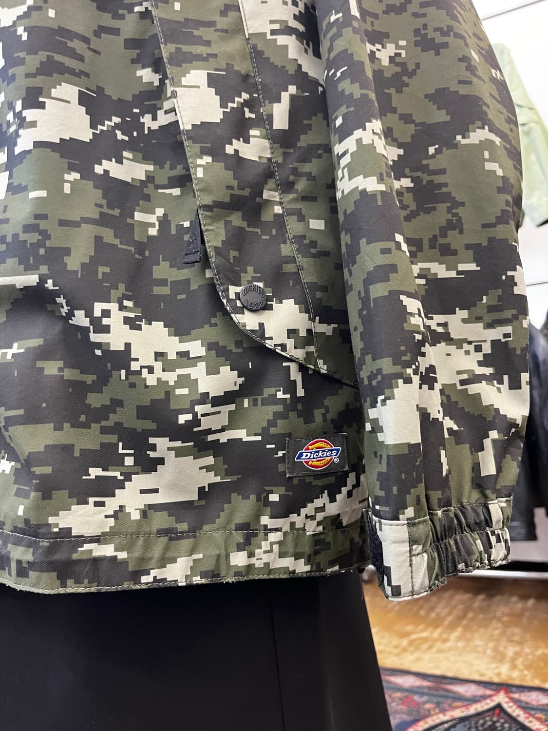 디키즈 디지털 카모 후드 바람막이 상품이미지4