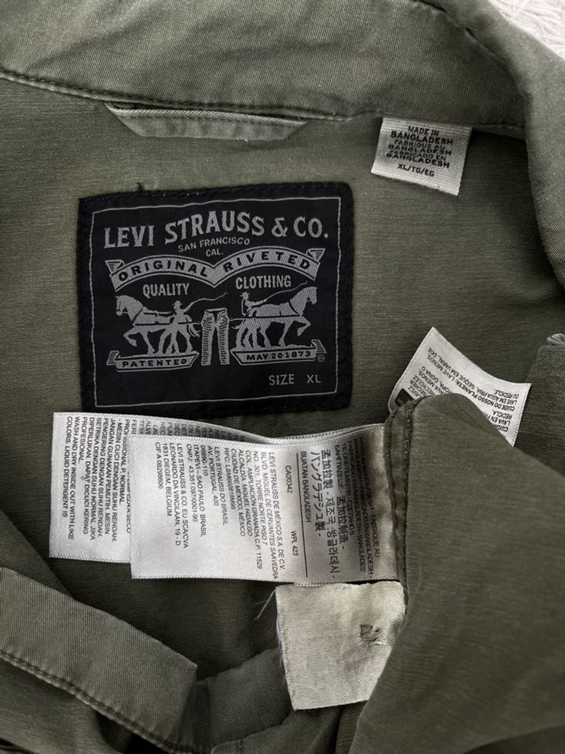 리바이스 M-65 필드 자켓/#3509 상품이미지6