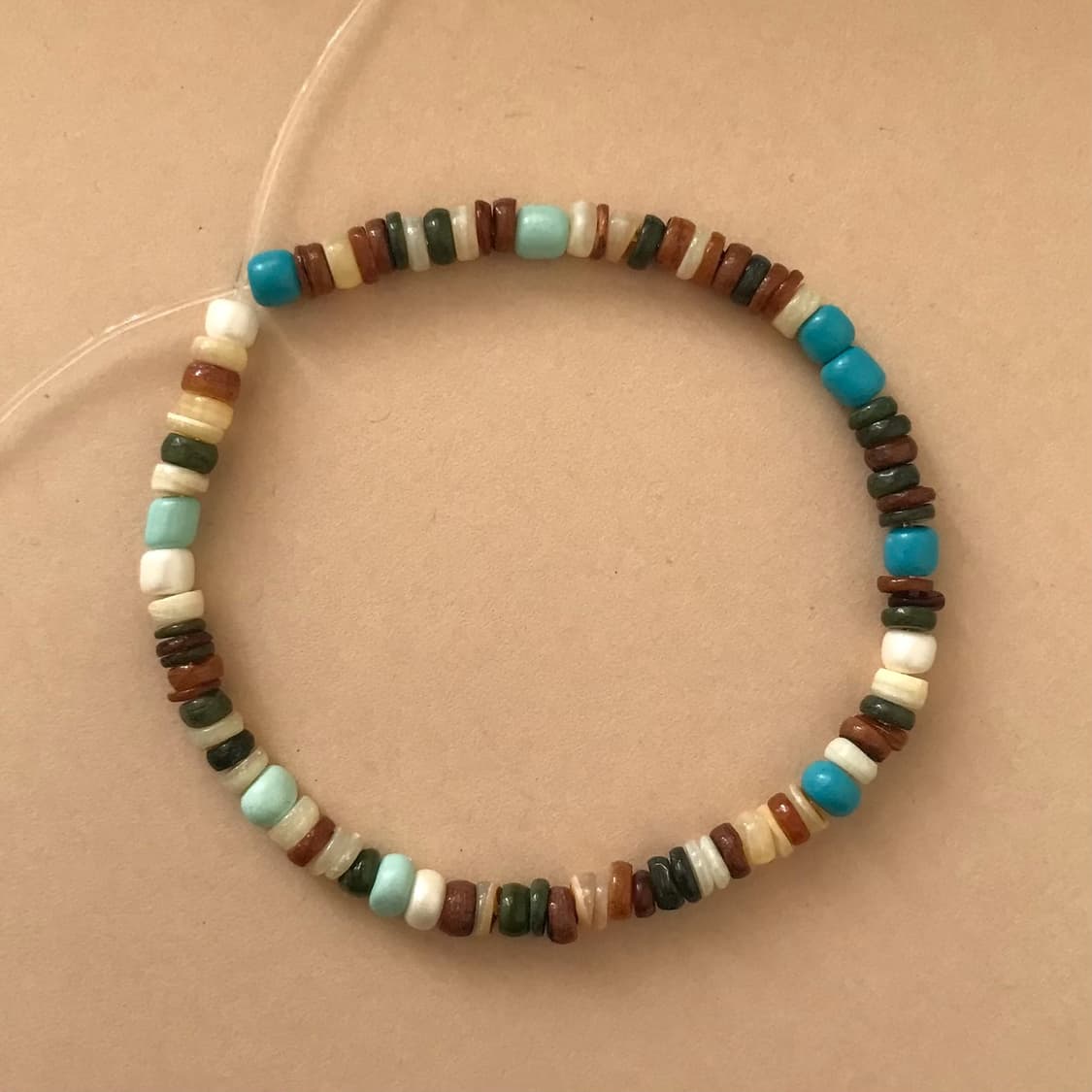 only one) 빈티지 비즈 팔찌 상품이미지1