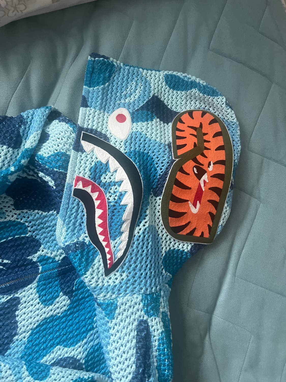 샤크후드 크로쉐 청계 상품이미지2