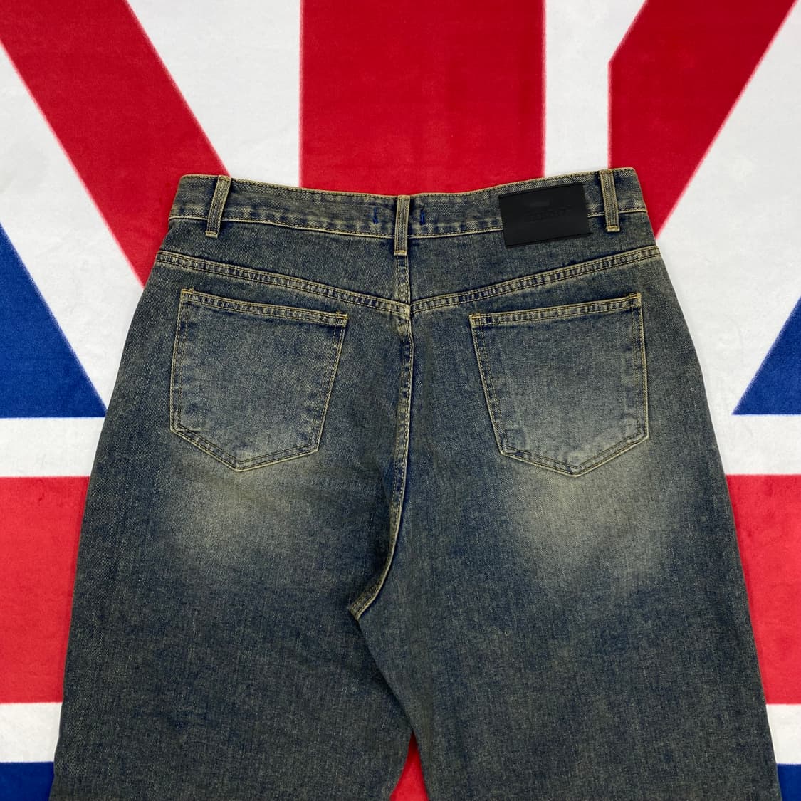 네이키드블러드 더블니 데님팬츠 XL 상품이미지4