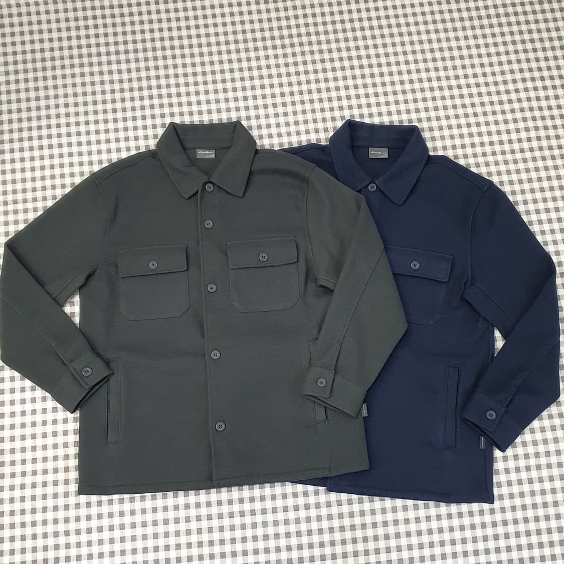 에디바우어 셔츠형 자켓 남자95 (2벌같이) 상품이미지1