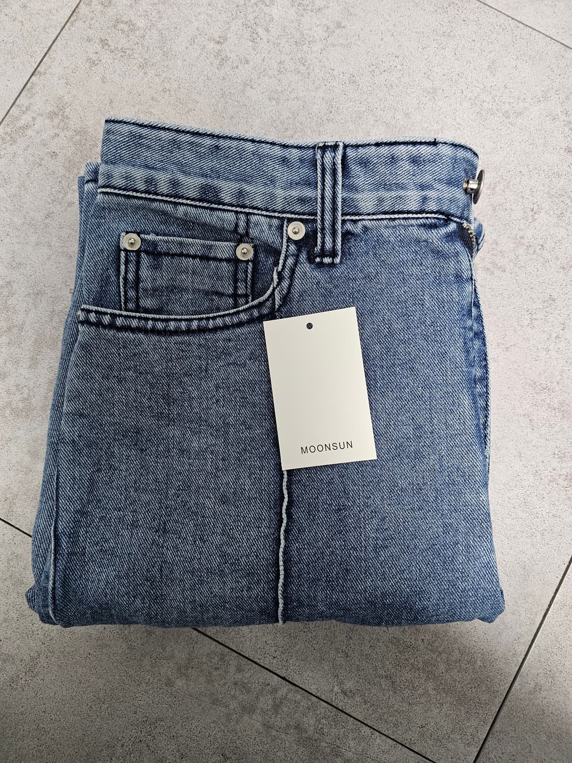 문썬 시그니처 와이드 데님 팬츠 상품이미지5