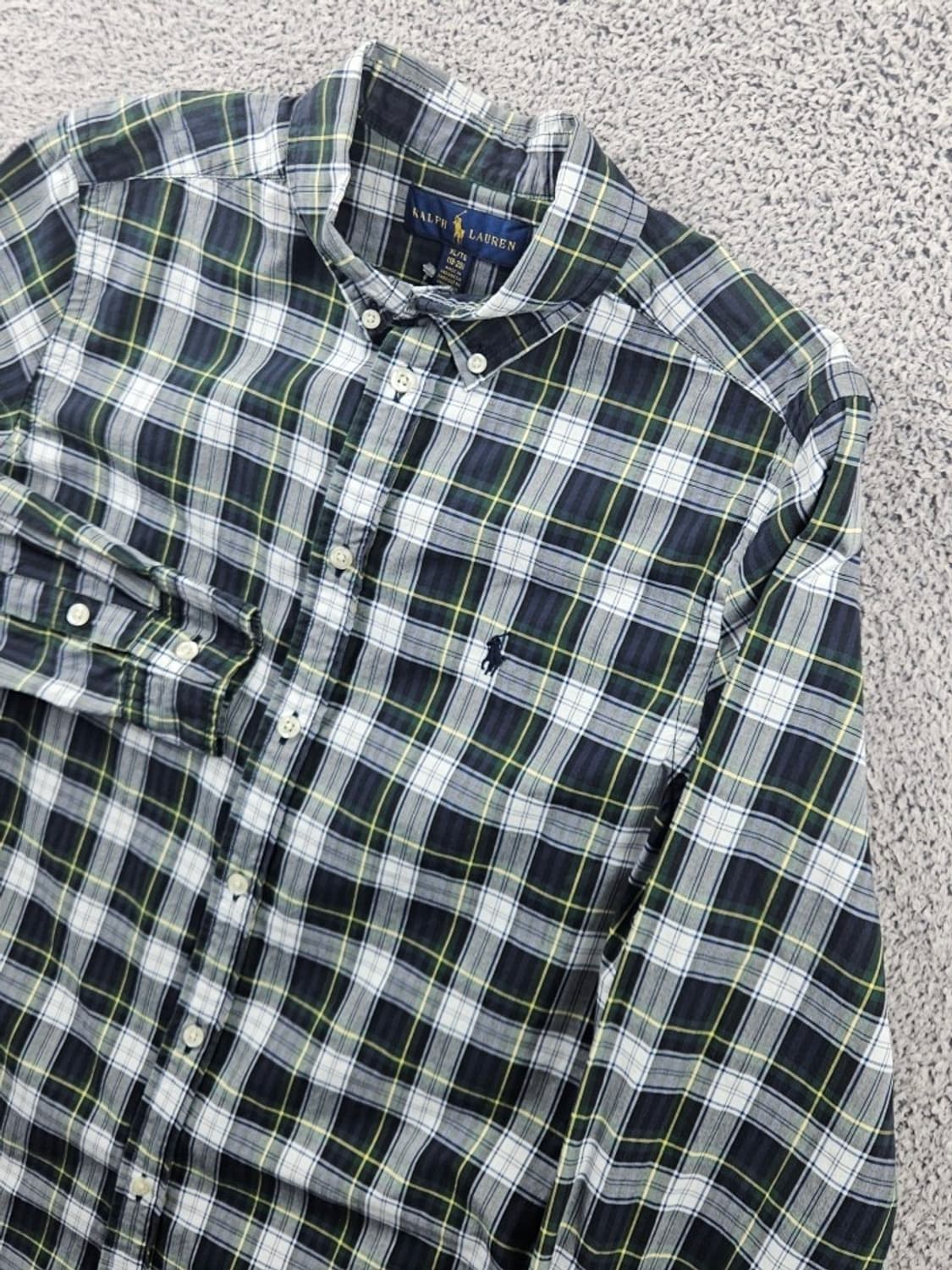 폴로랄프로렌 멀티컬러 타탄체크 패턴 셔츠 ( XL ) / 11028 상품이미지6