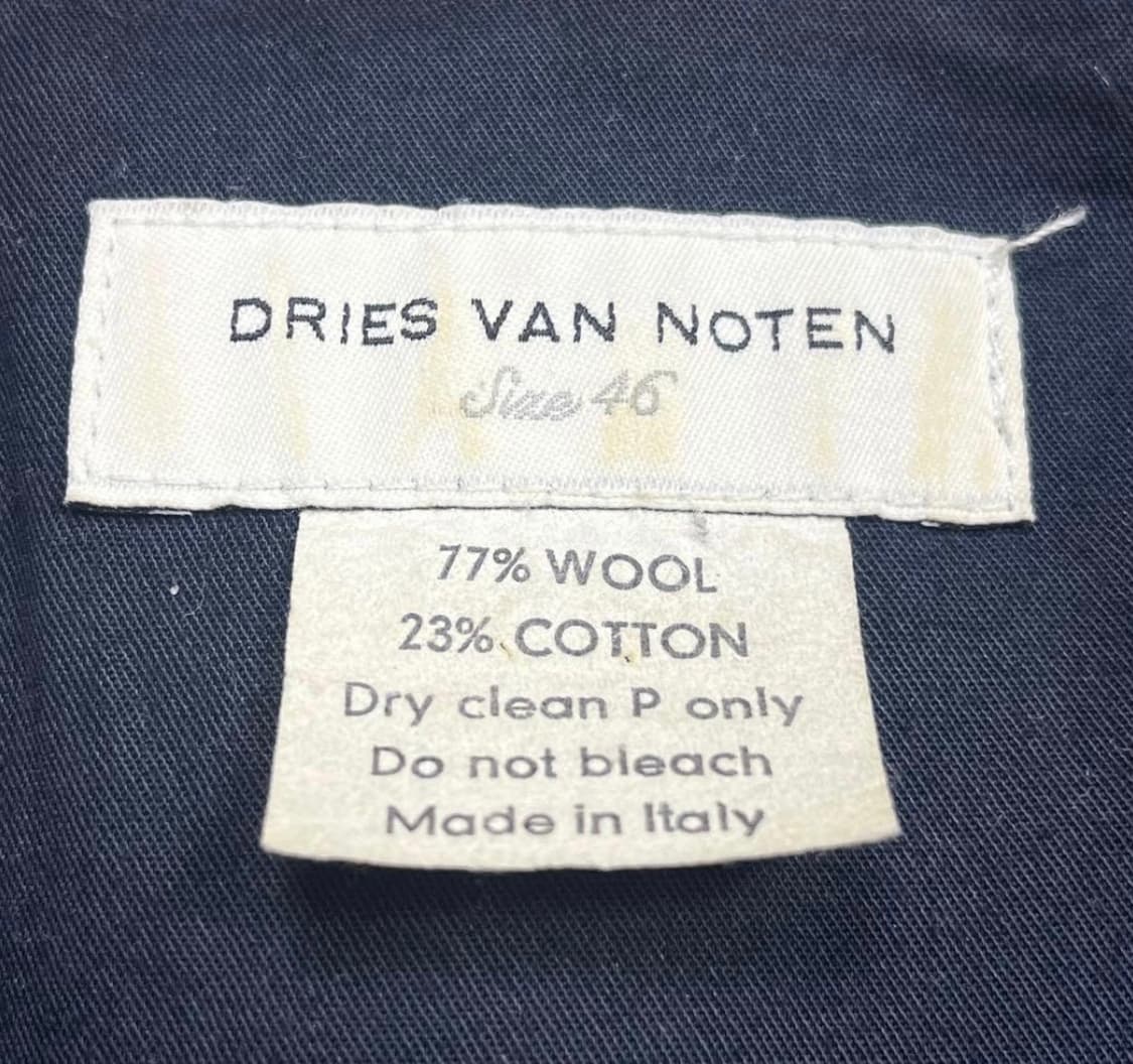 드리스 반 노튼 라이카시대(98~03년) 브라운 울 자켓 46 상품이미지5