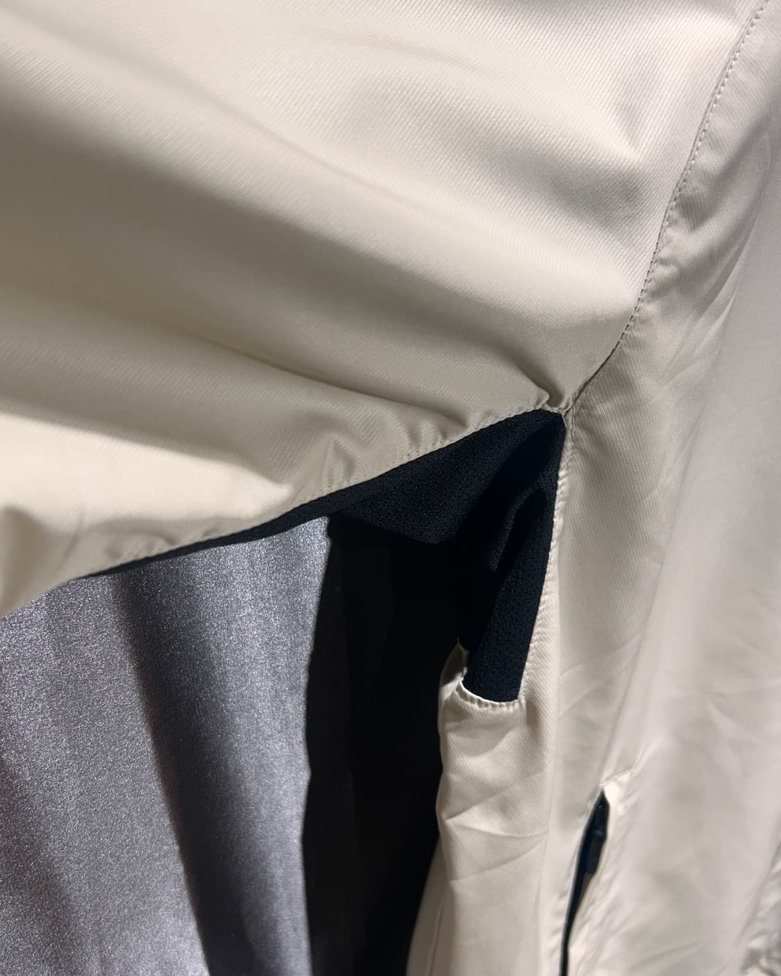 M 폴로랄프로렌 미니멀 스펠링 로고 아이보리 나일론 자켓 상품이미지6