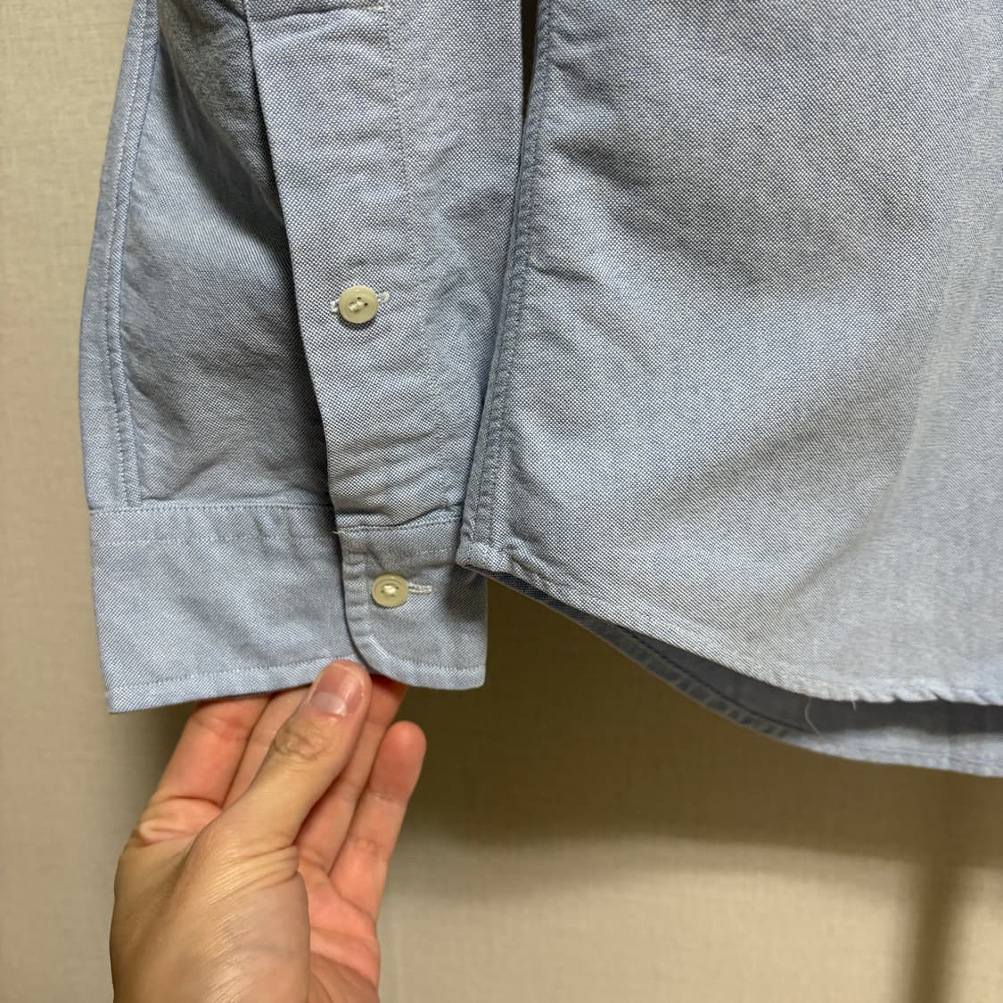 폴로 랄프로렌 슬림핏 옥스포드 셔츠 / 소라, M 상품이미지6