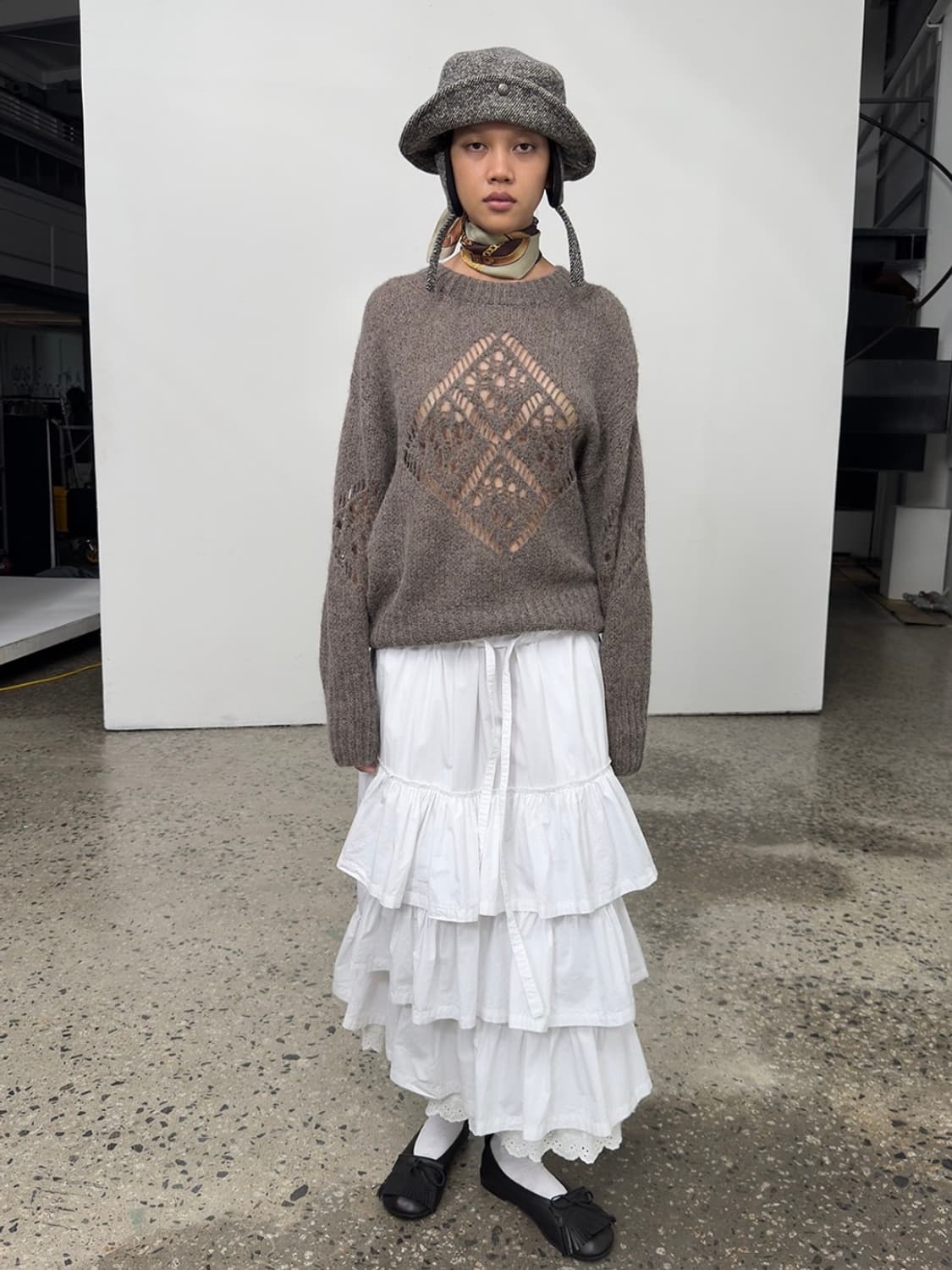 펀칭 니트 상품이미지2