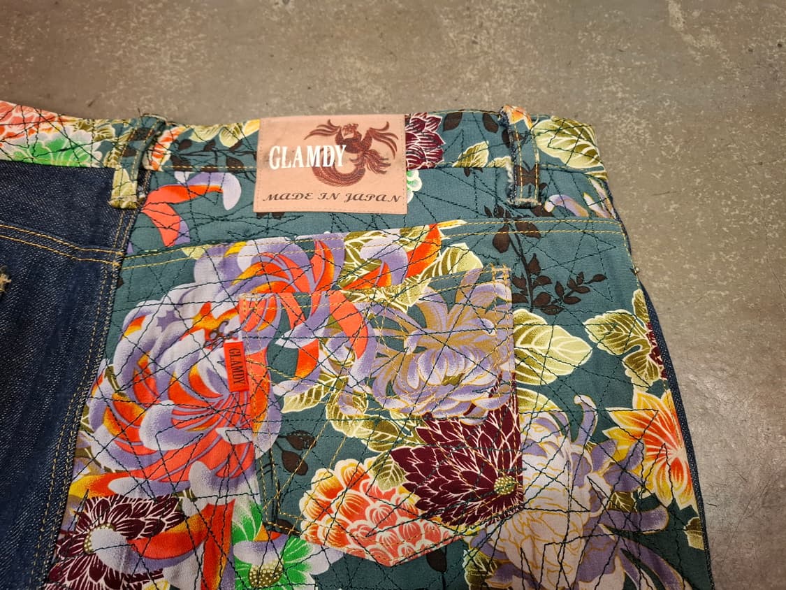 글램디 일본 자수 데님 팬츠 상품이미지5