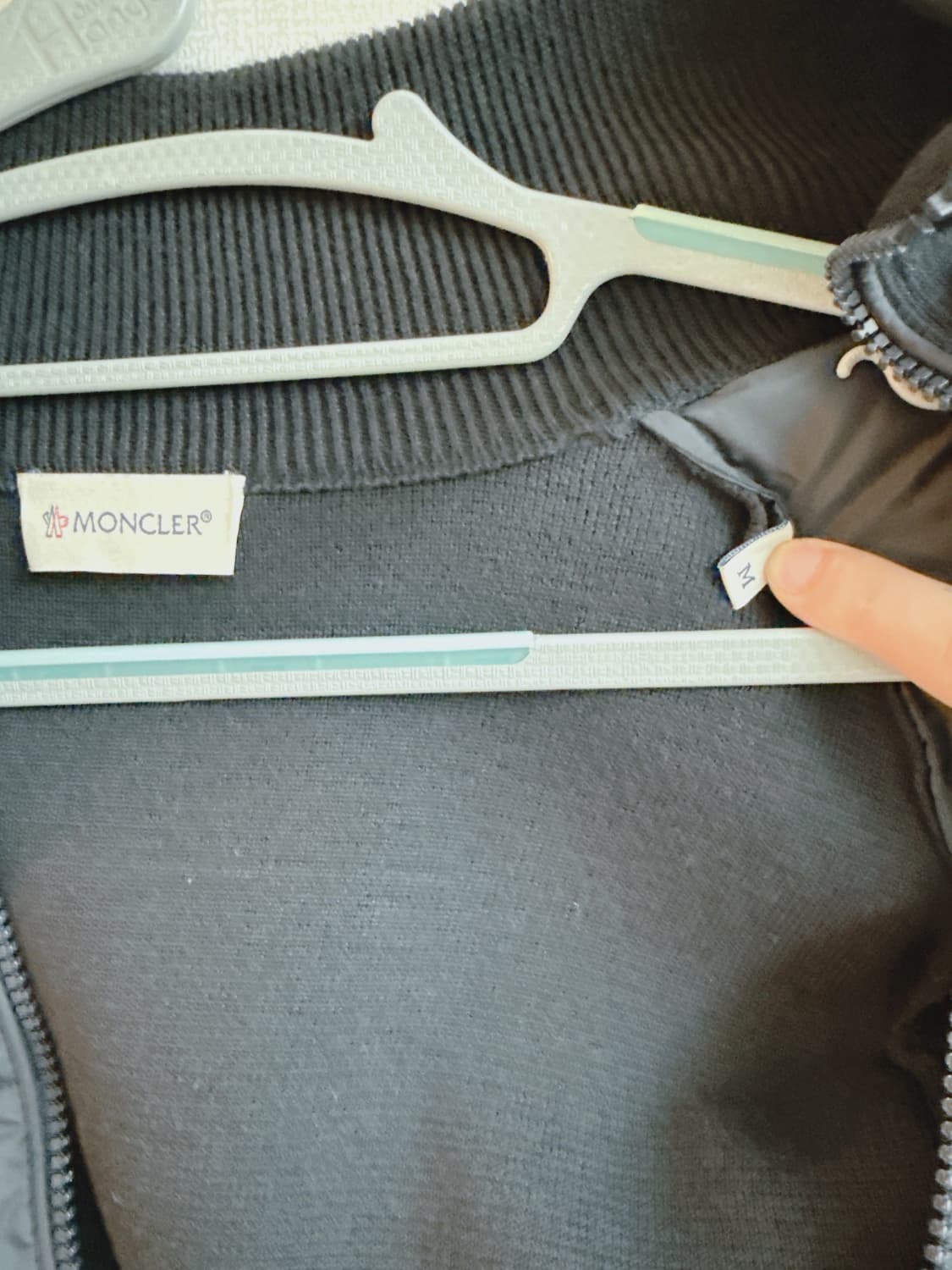 몽클레어 트리콧 니트패딩 M 상품이미지8