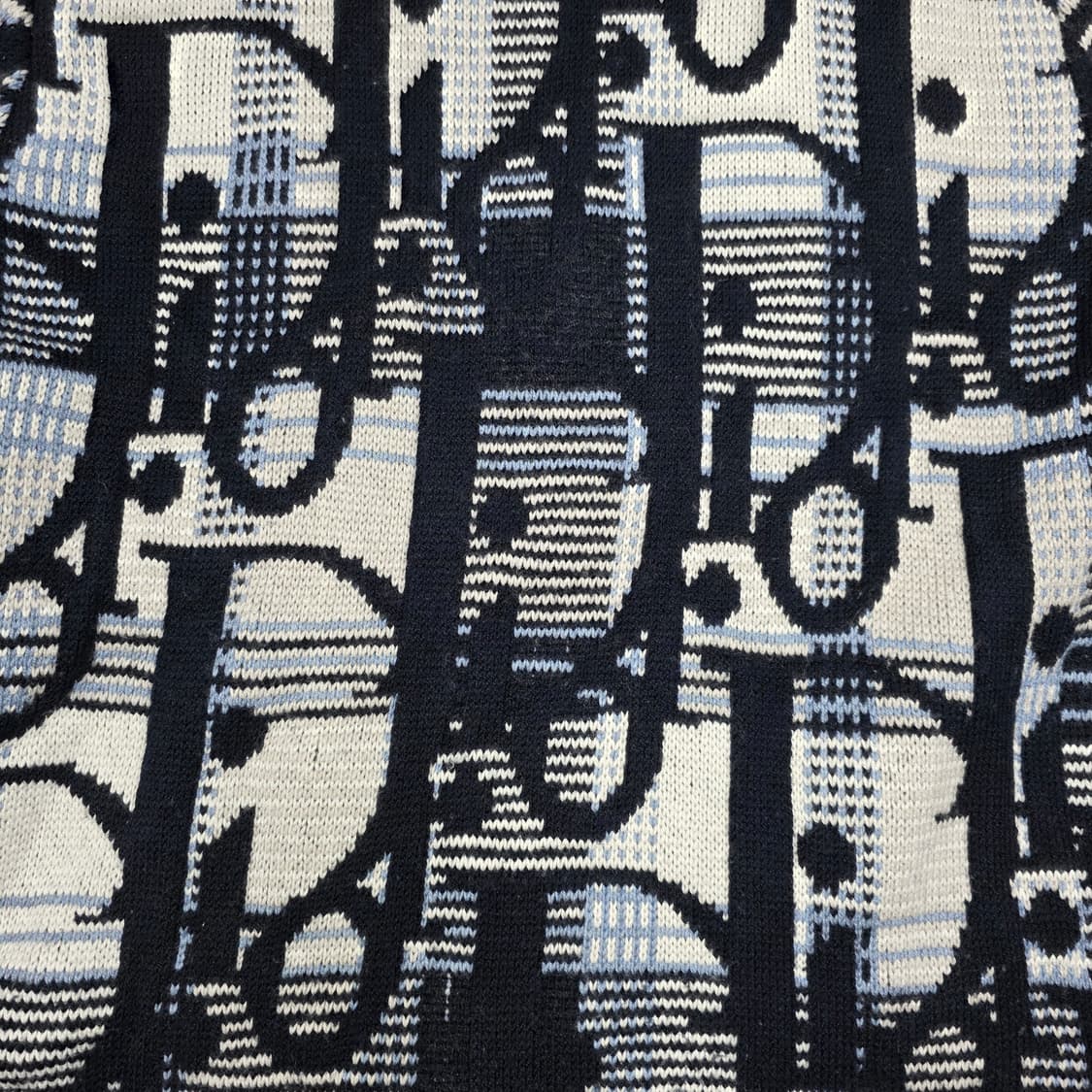 디올 오블리크 타탄체크 하이넥 니트 상품이미지3