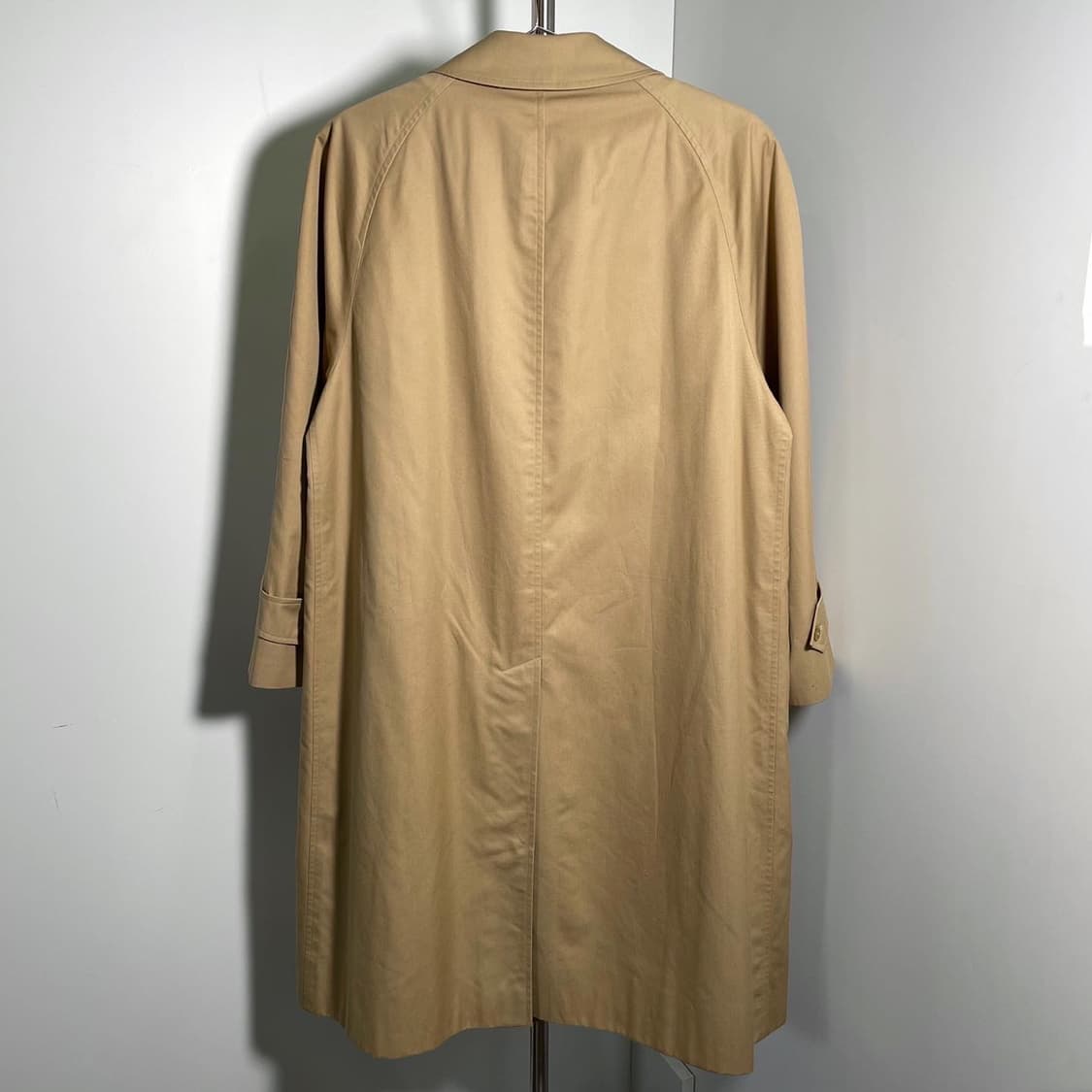 버버리 체크 안감 싱글 트렌치 코트 상품이미지3