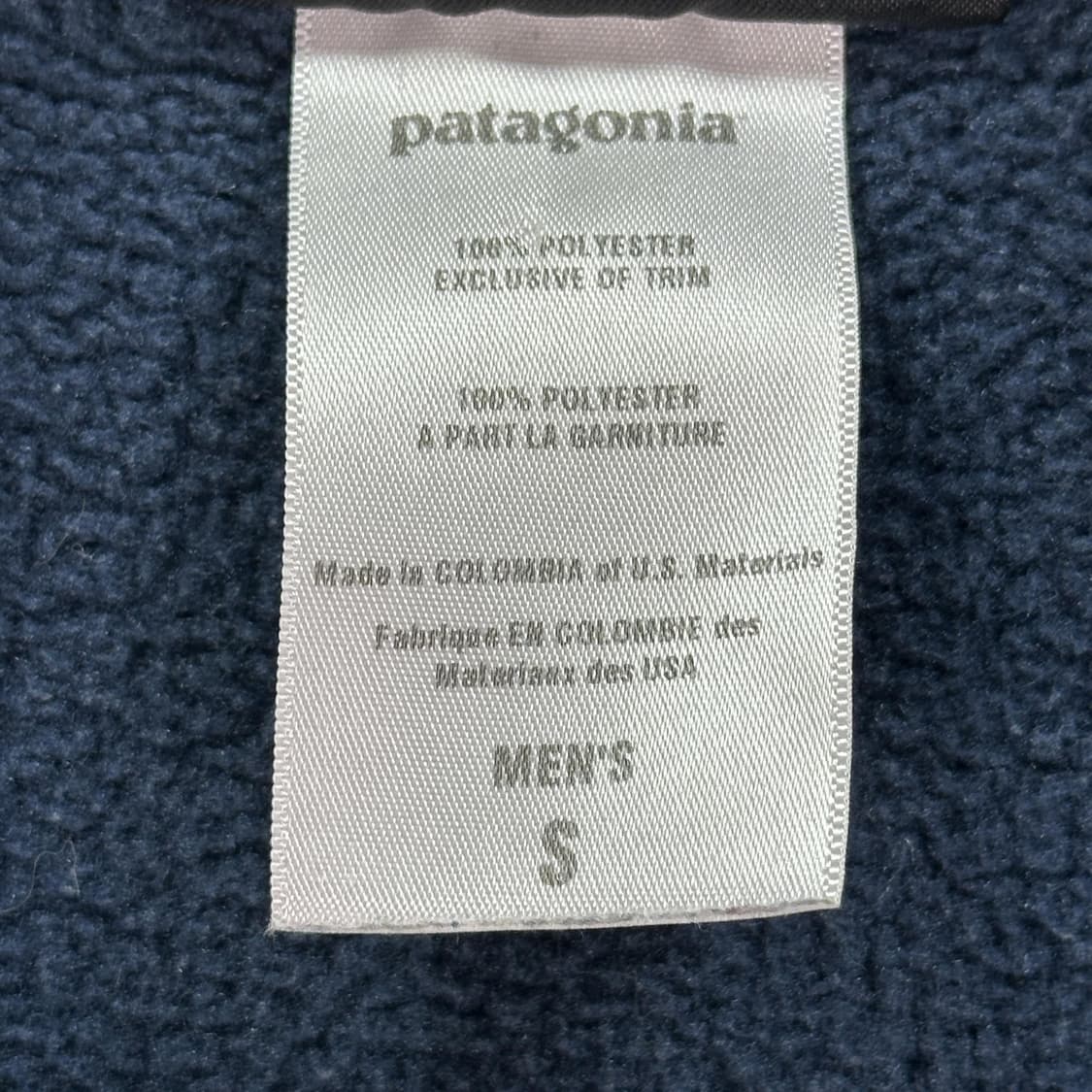08FW 파타고니아 클래식 신칠라 스냅-티 플리스 네이비/라임 상품이미지4