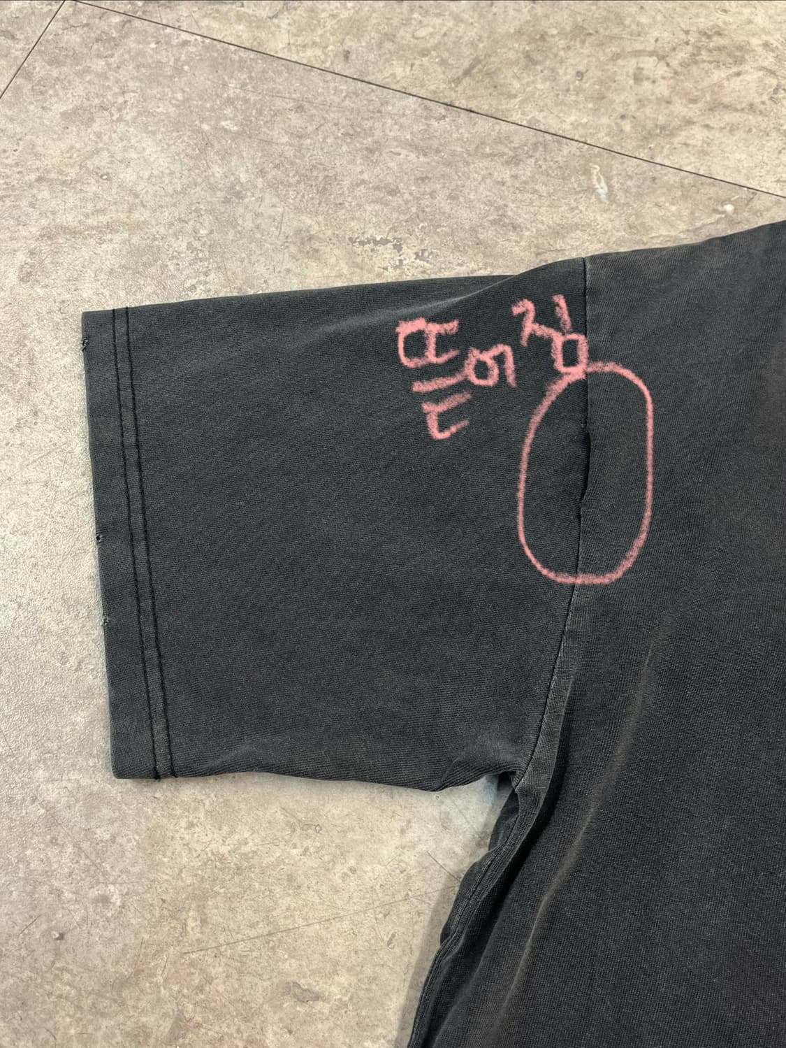 빈티지 커트코베인 언플러그드 90s 반팔티 차콜 4XL #csz3645 상품이미지5