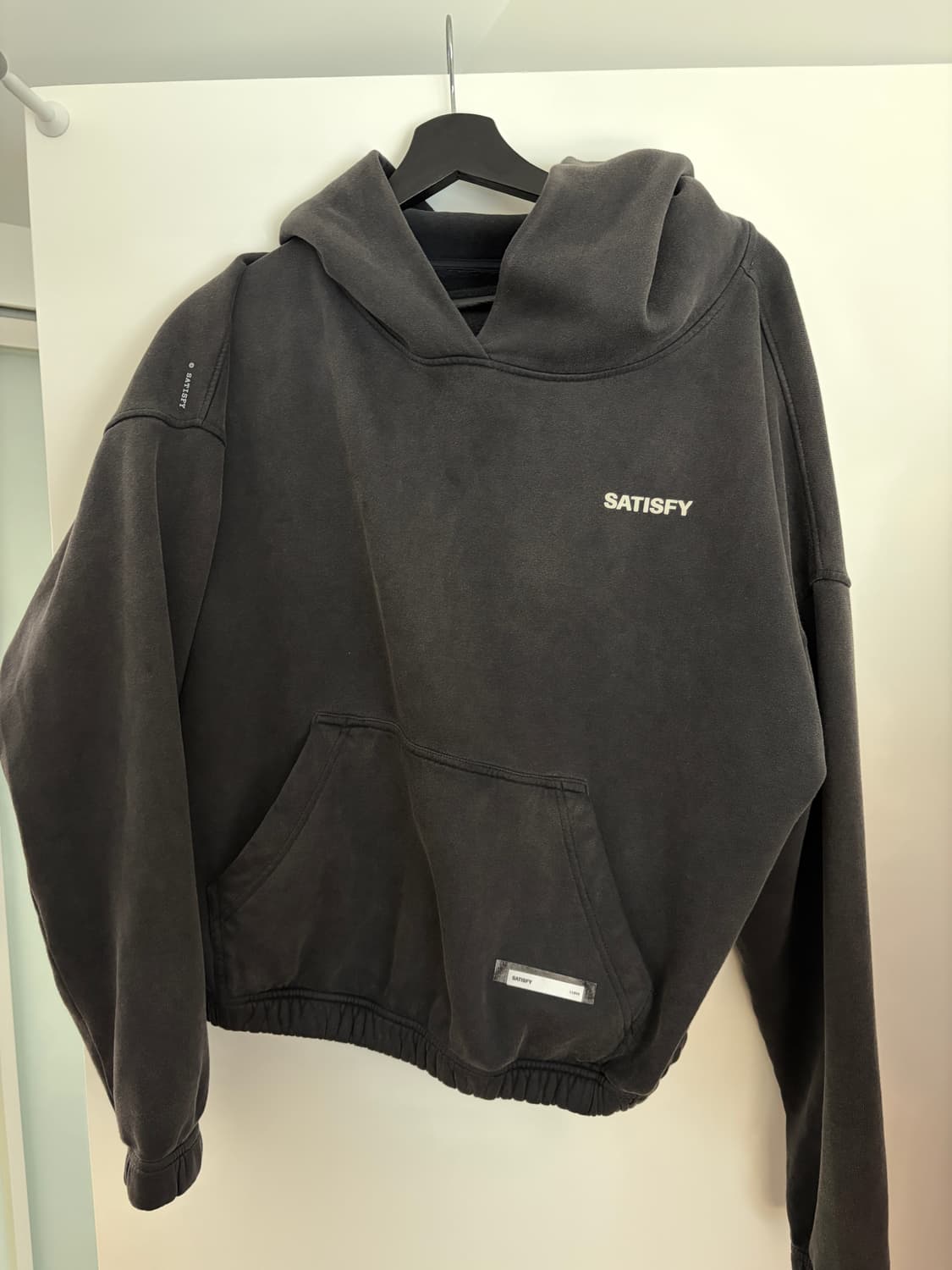 [1] 새티스파이 소프트쉘 후디 블랙 상품이미지1