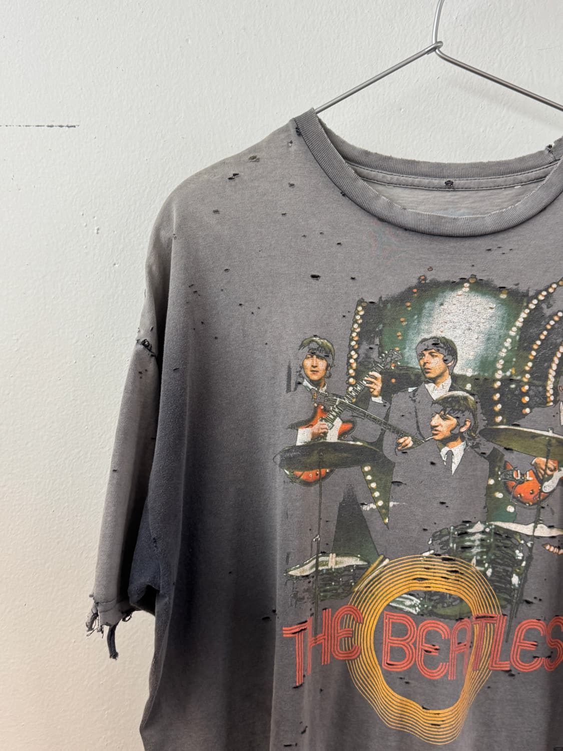 Beatles official hard faded t shirt 상품이미지2