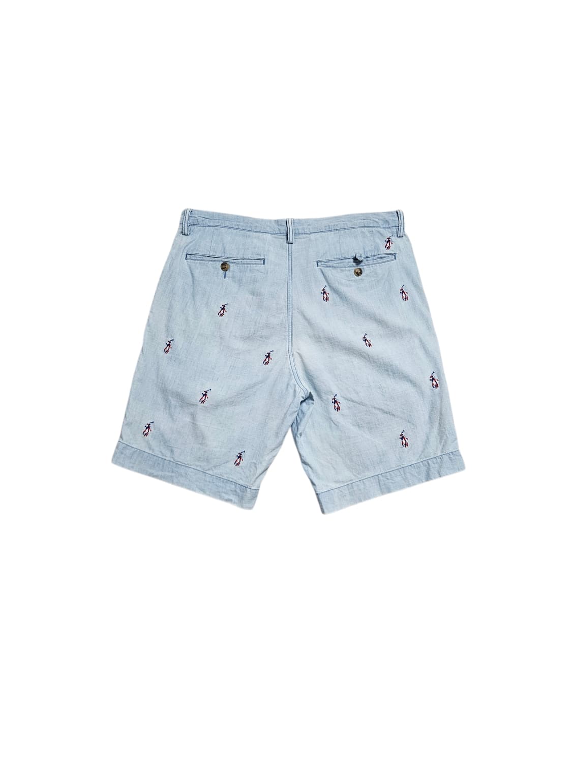 폴로 랄프로렌 신형 샴브레이 포니 자수 반바지 상품이미지7