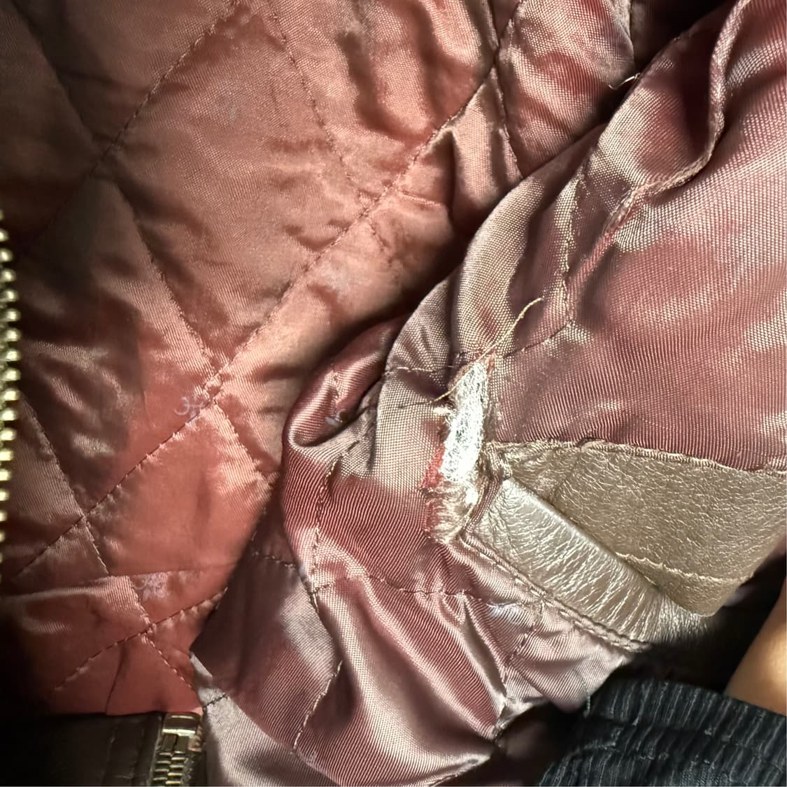 빈티지 레더자켓 36 상품이미지8