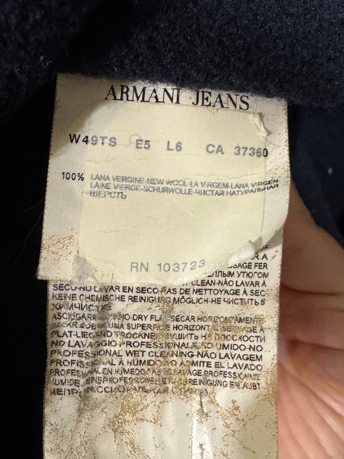 알마니 진 모 자켓 상품이미지6