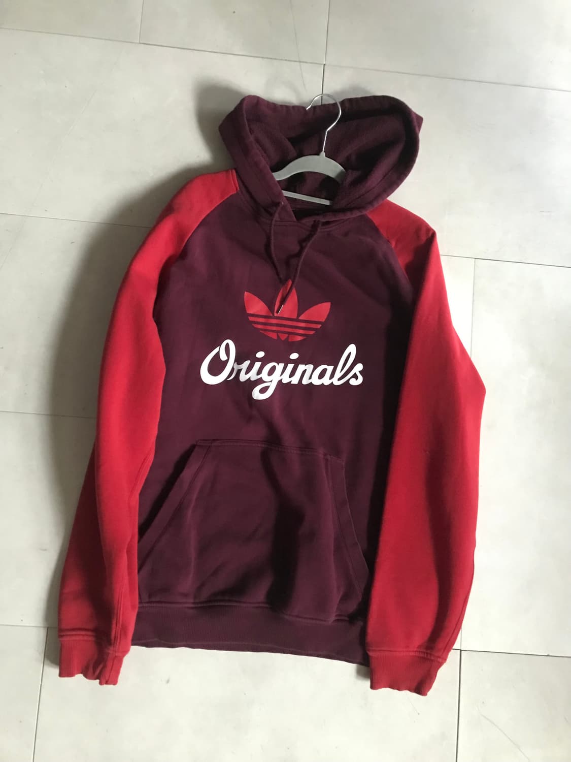 아디다스 버건디 나그랑 후드티 상품이미지7