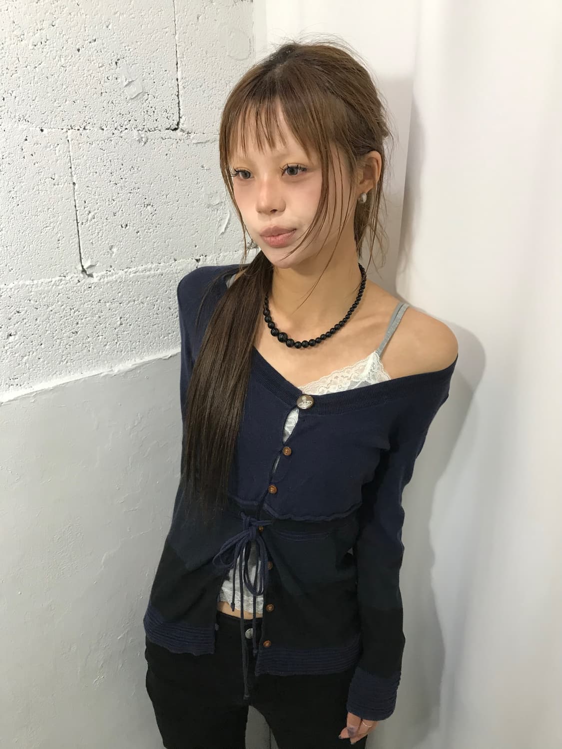 비비안 웨스트우드 스트링 가디건  상품이미지1