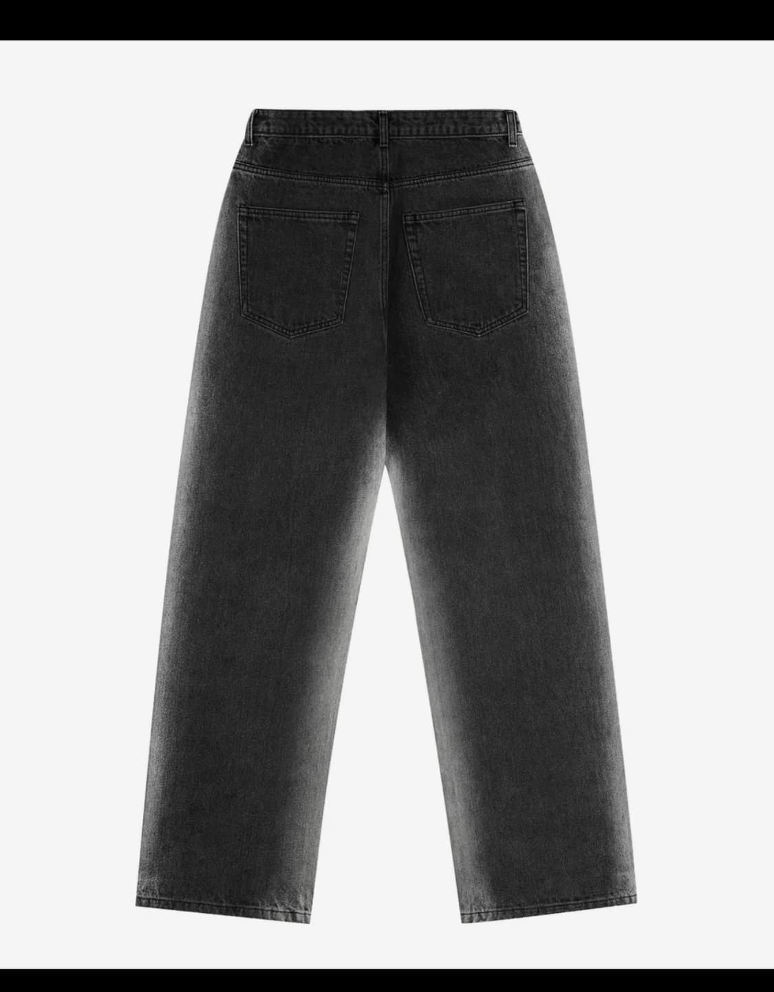 트릴리온 사이드워싱 와이드 데님 팬츠 상품이미지3