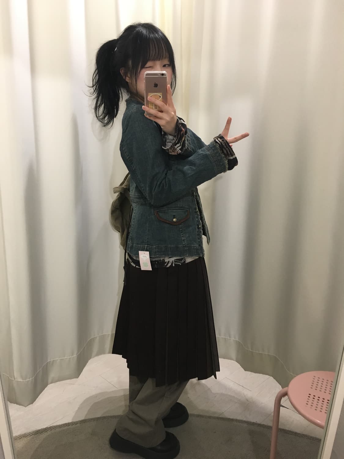 아일렛 데님 자켓 상품이미지4